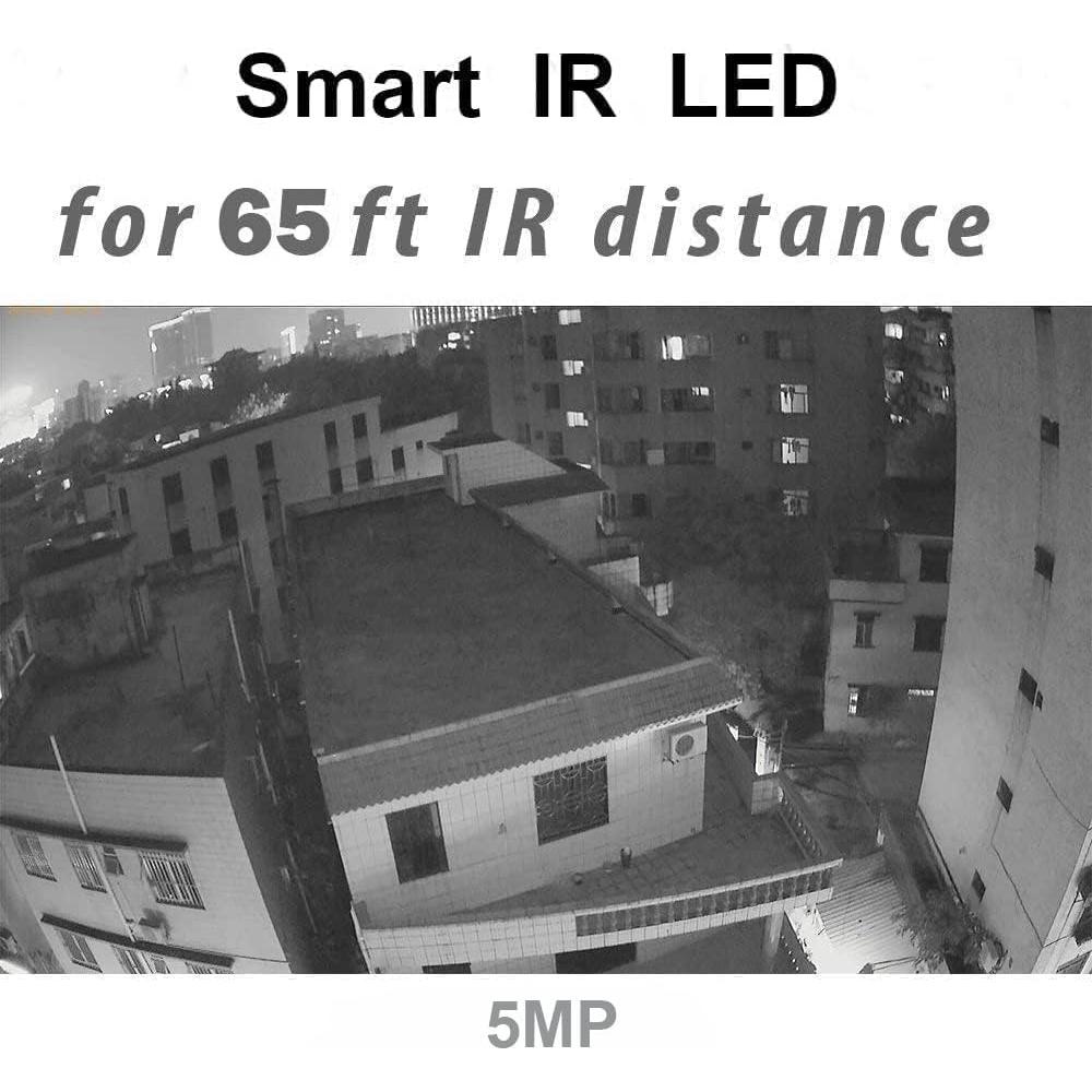 Cámara de Seguridad Analógica 5MP Real HD Bullet IP66