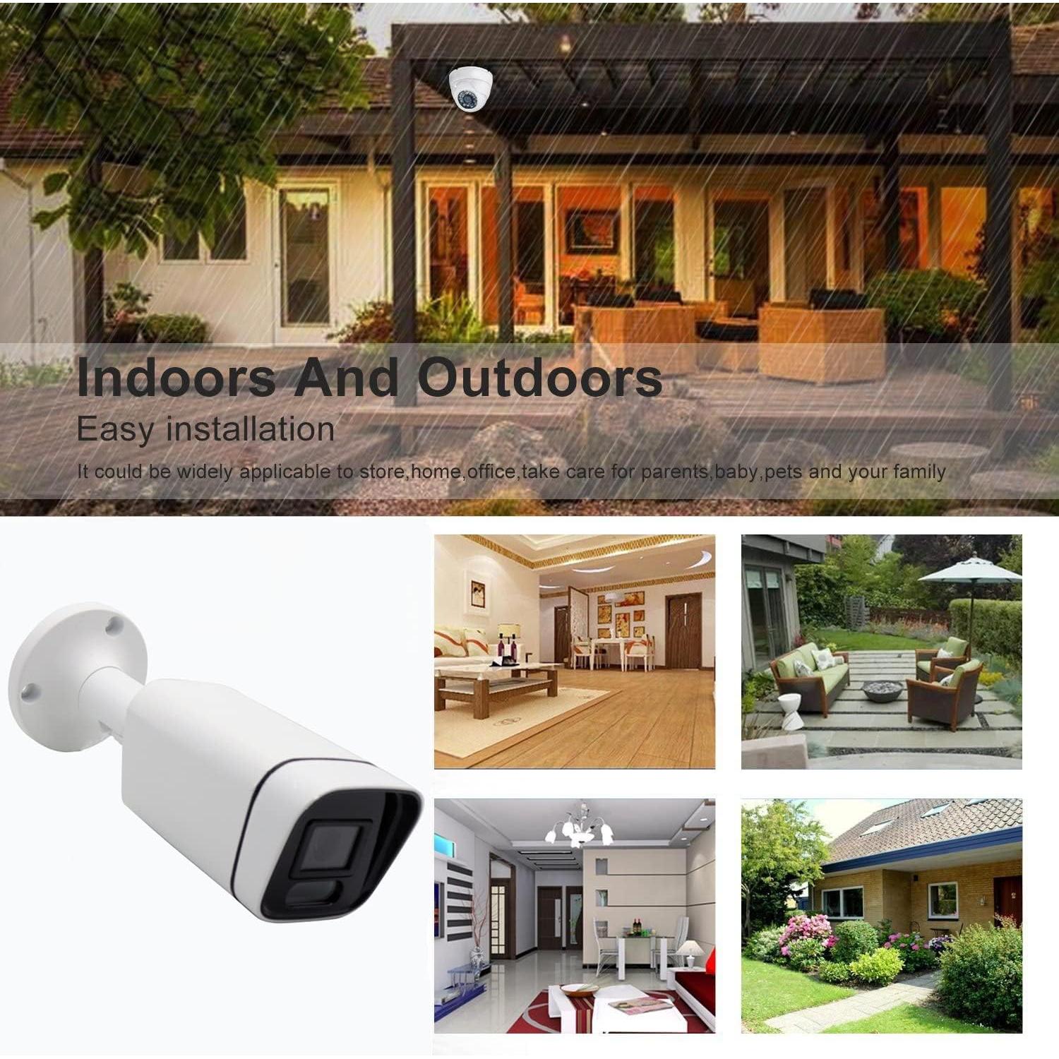 Cámara de Seguridad Analógica 5MP Real HD Bullet IP66