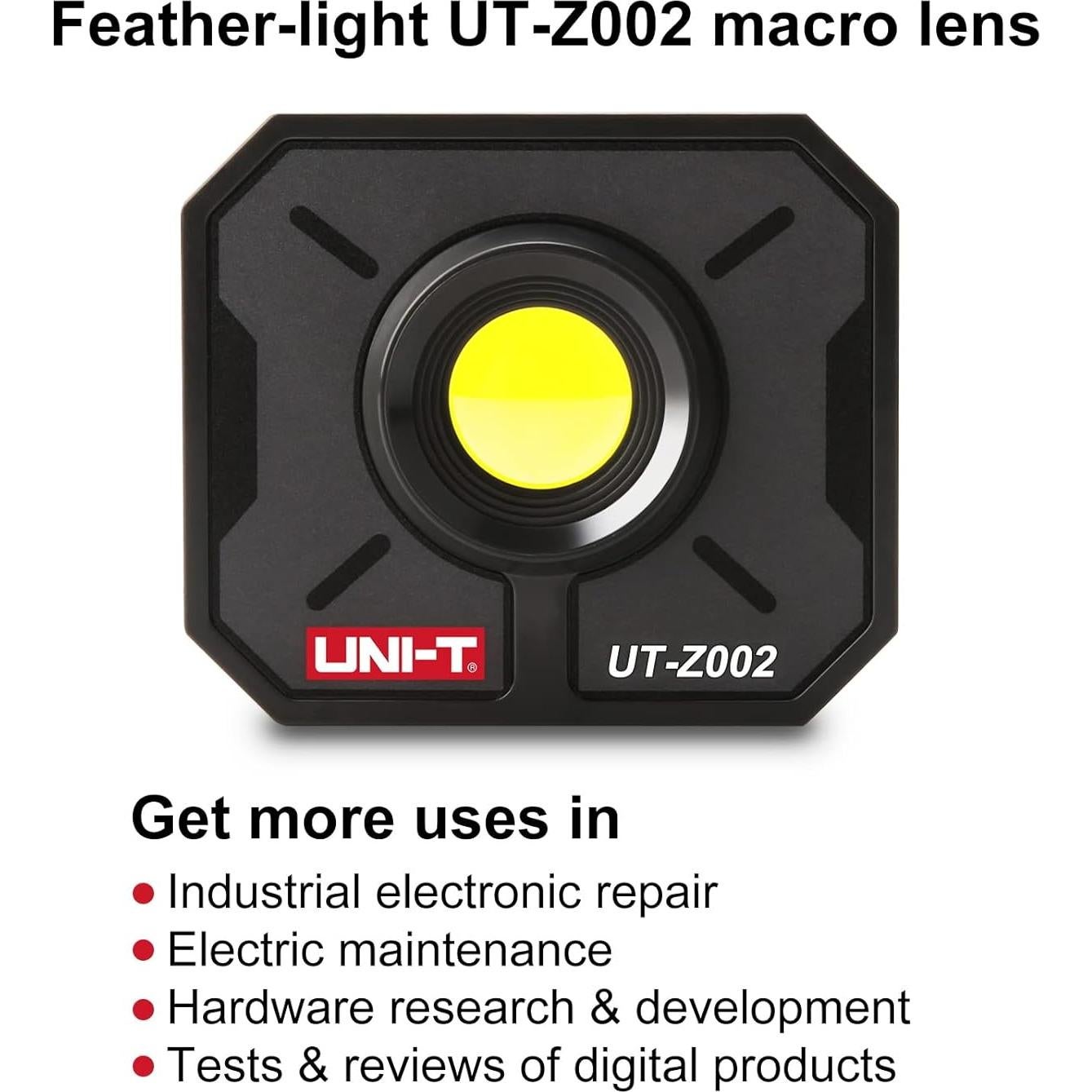 Cámara Térmica UNI-T UTi260B con Lente Macro 256x192