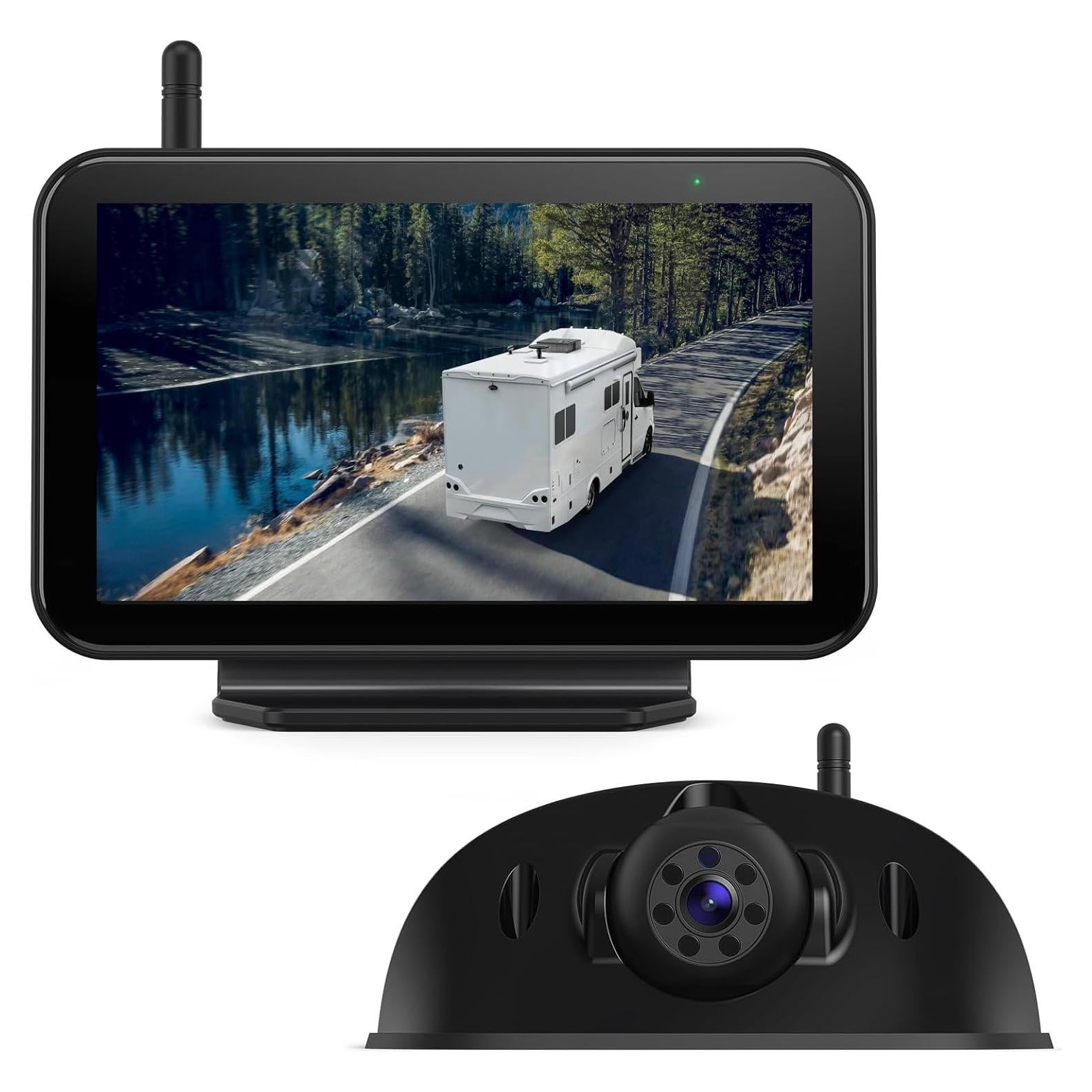 Cámara de Respaldo Inalámbrica eRapta RV 5" 1080P con Monitor