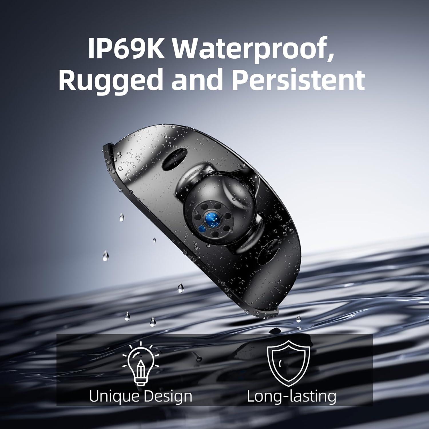 Cámara de Respaldo Inalámbrica eRapta RV 5" 1080P con Monitor