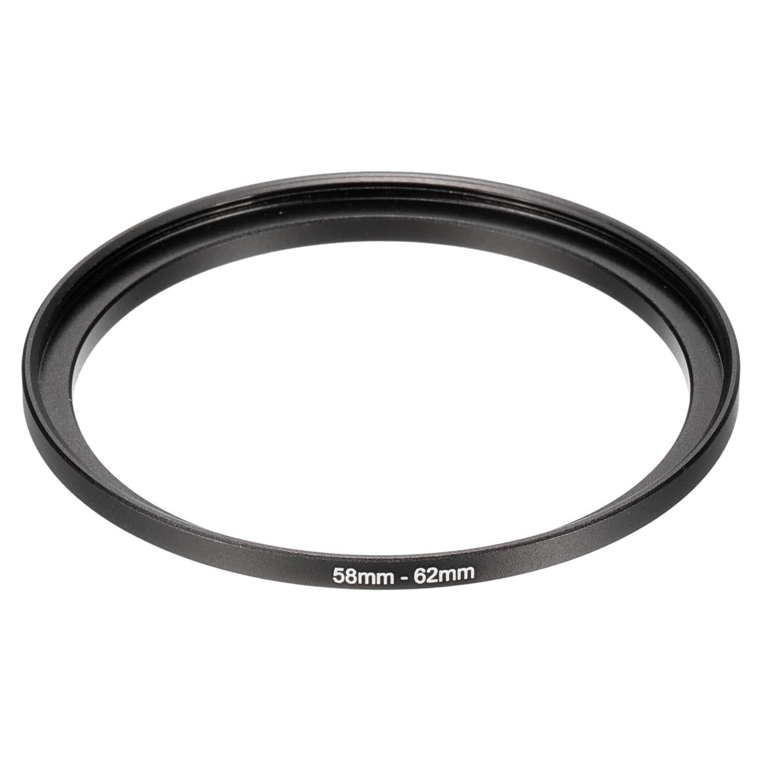 Adaptador de anillo de paso PATIKIL 58mm a 62mm para filtros DSLR