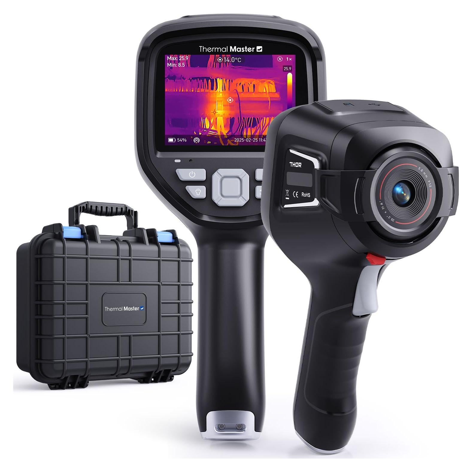 Cámara Térmica Portátil Thermal Master Thor 001 IR 512x384