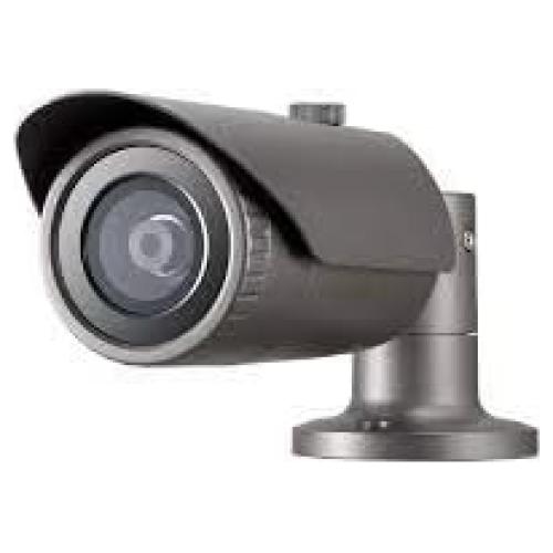 Cámara Bullet de Red IR Hanwha QNO-6012R 2MP Lente 2.8mm