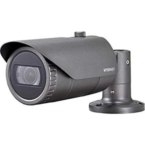 Cámara Bullet de Red IR Hanwha QNO-6012R 2MP Lente 2.8mm