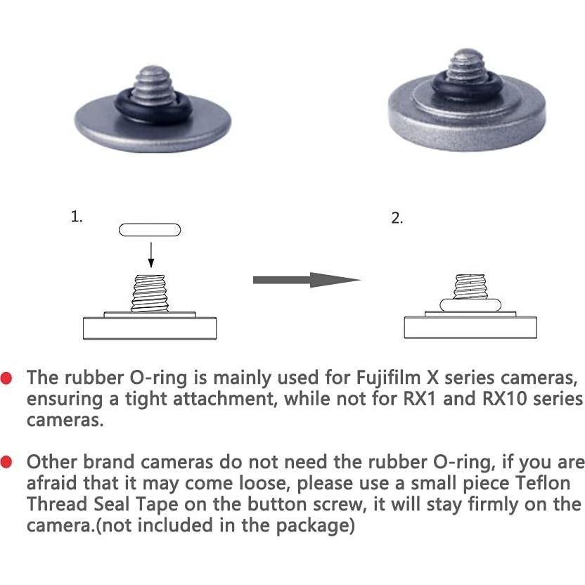 Botón de Liberación Suave VKO Gris - 2 Piezas 10mm y 11mm