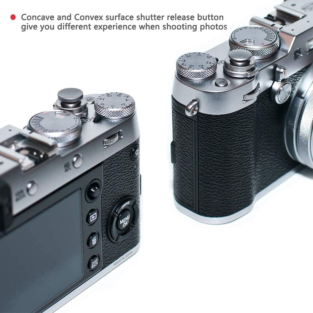 Botón de Liberación Suave VKO Gris - 2 Piezas 10mm y 11mm