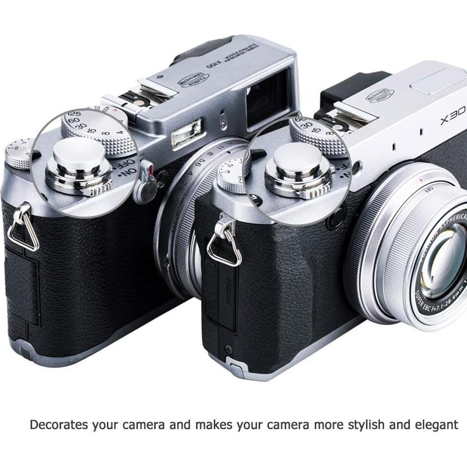 Botones de Liberación Suave JJC para Cámaras Fuji y Sony