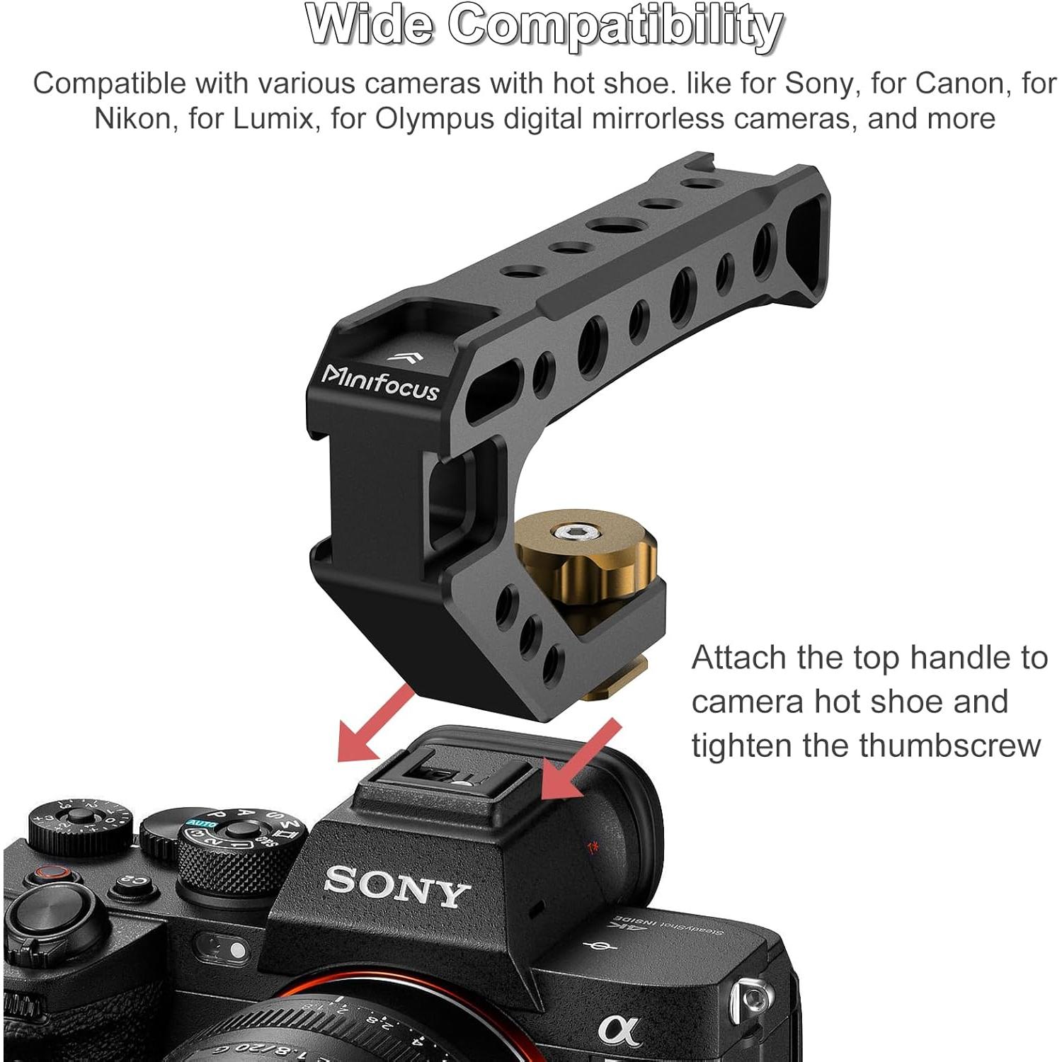 Mango Superior Universal Minifocus con 4 Zapatas Frías 10kg