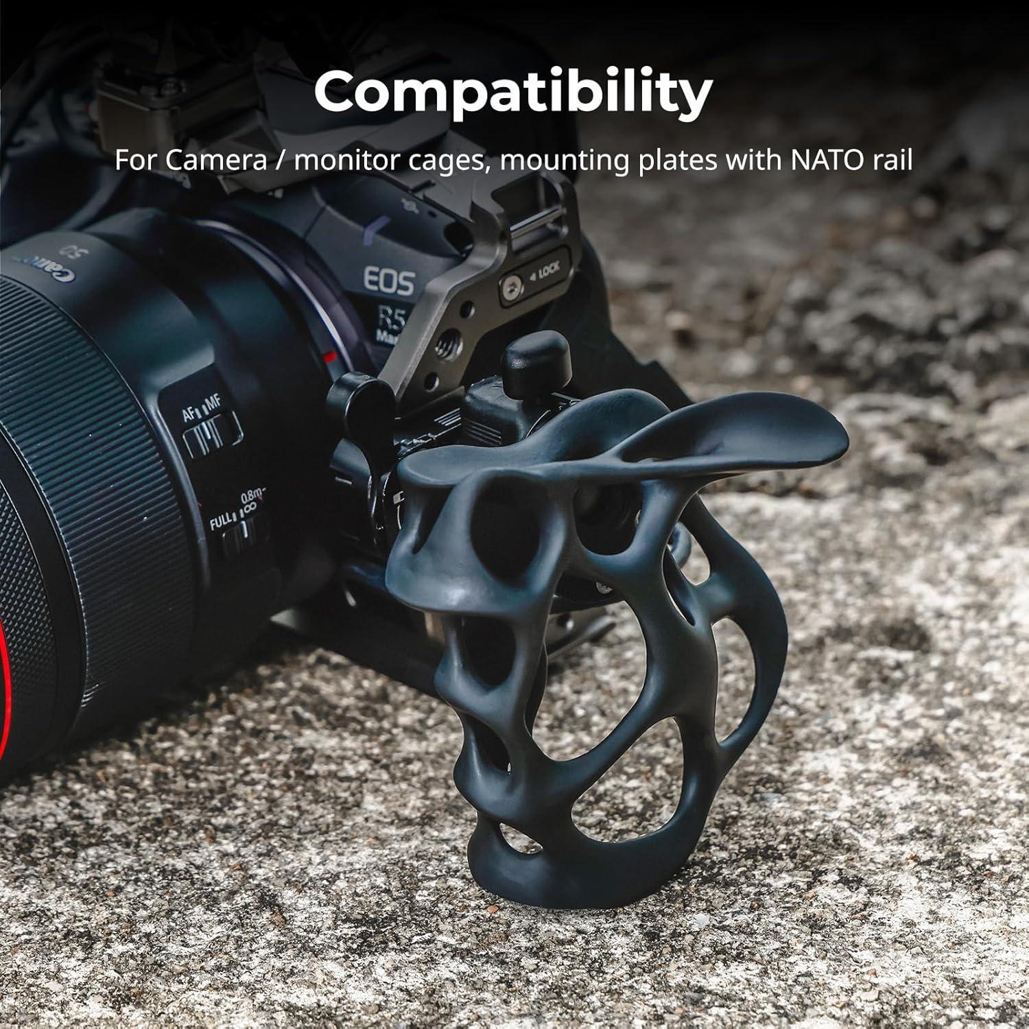 Mango Lateral Izquierdo SmallRig 12796 con Abrazadera NATO 15kg