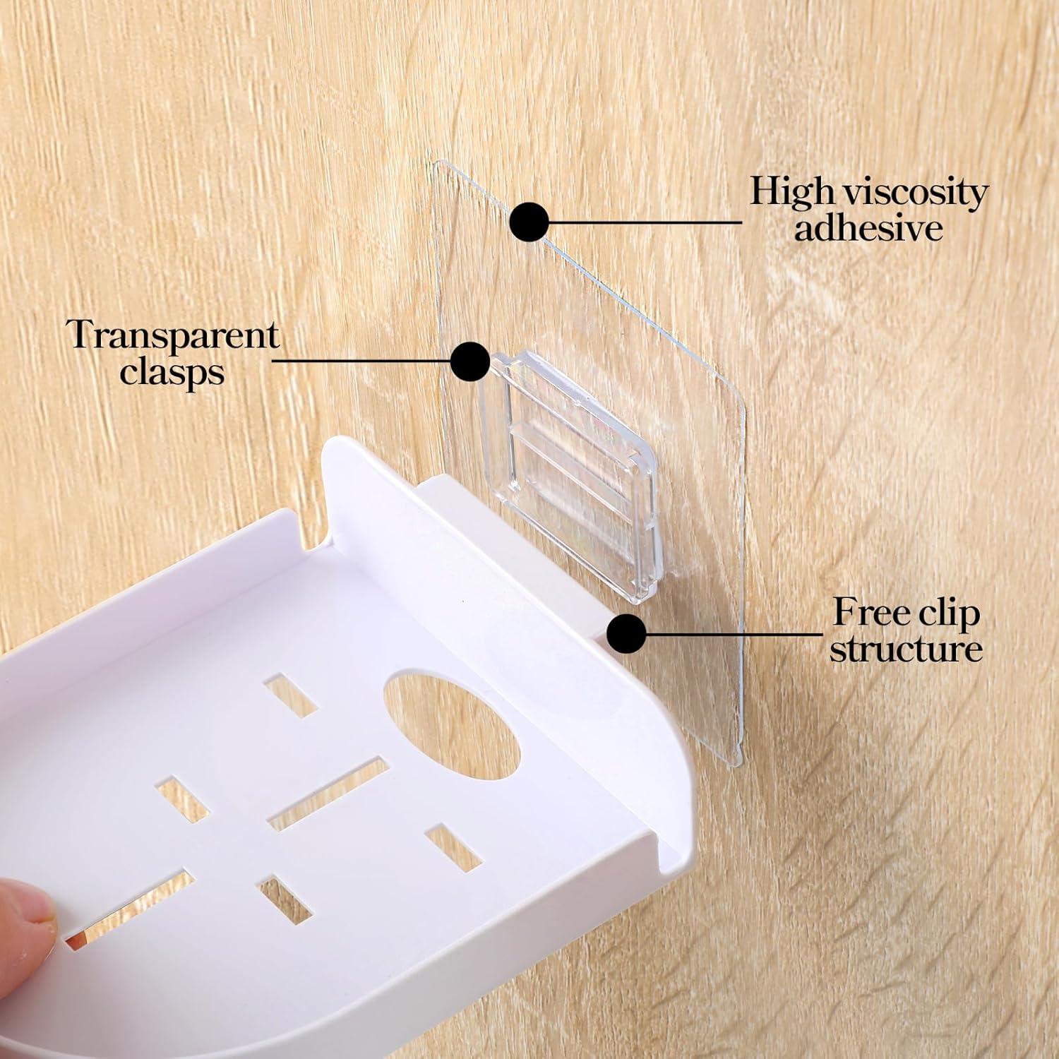 8 Soportes de Pared para Cámara de Seguridad Josojoou Blanco