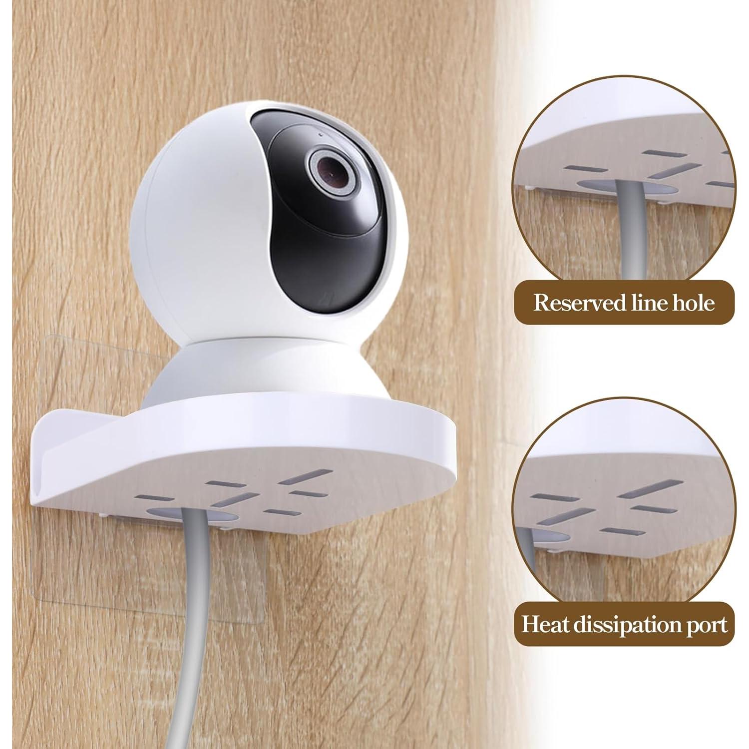 8 Soportes de Pared para Cámara de Seguridad Josojoou Blanco