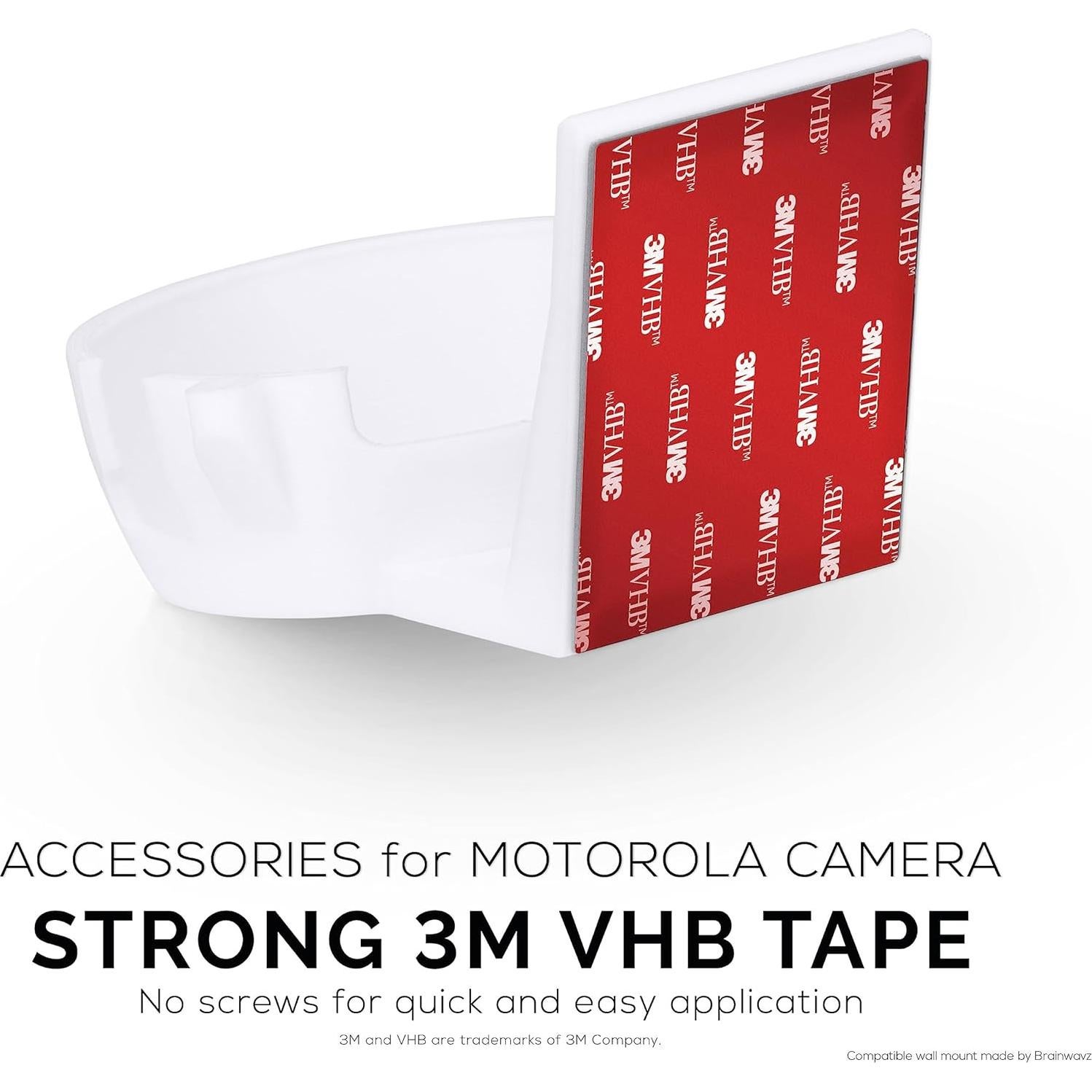 Soporte de Pared Inclinado Brainwavz para Cámara Motorola MBP50-G