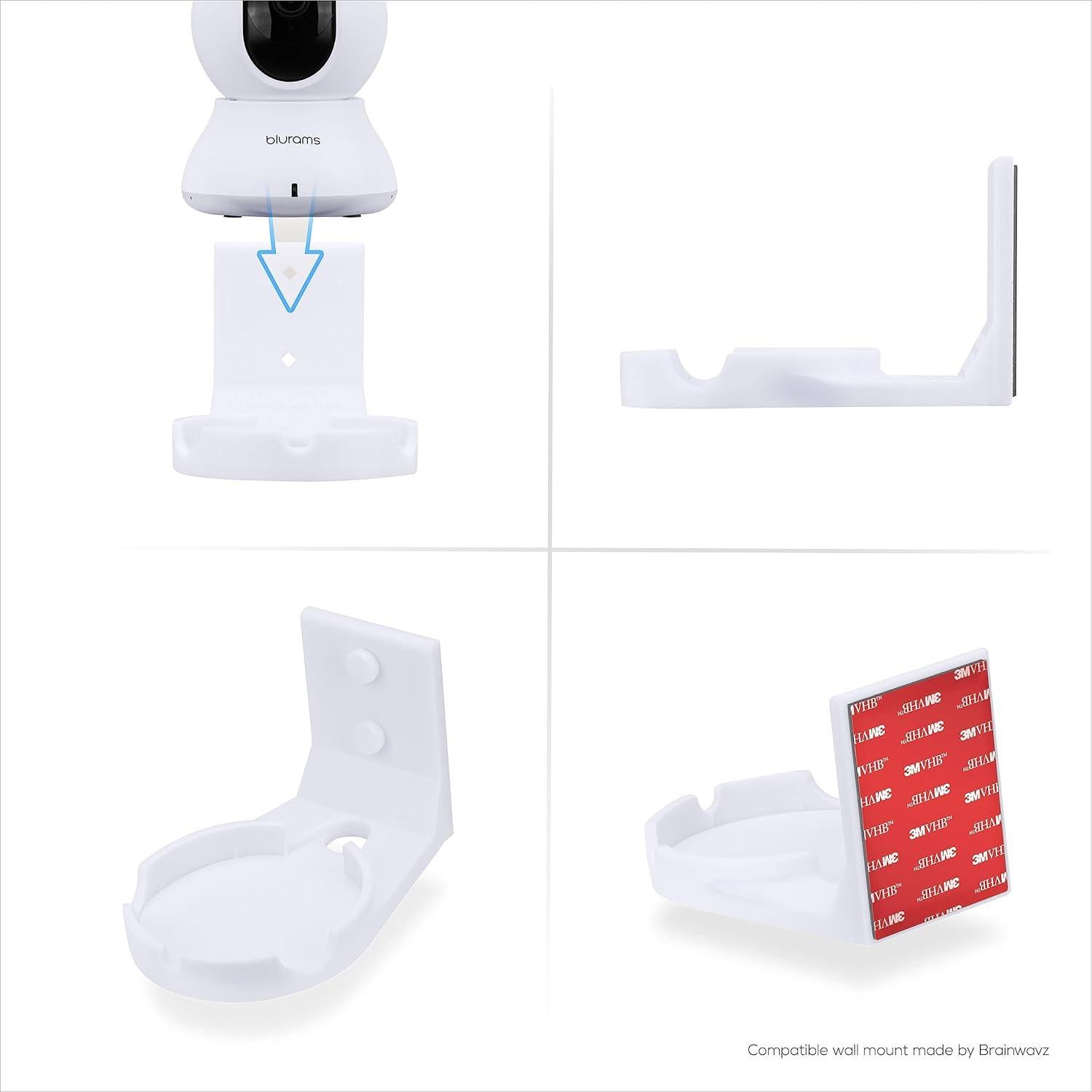 Soporte de Pared para Cámara de Seguridad Blurams A31 2K - Blanco