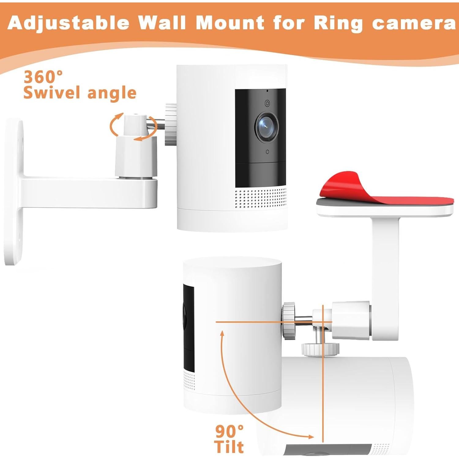 Soporte de Pared para Cámara Ring 2P Dukoyb Ajustable 360°