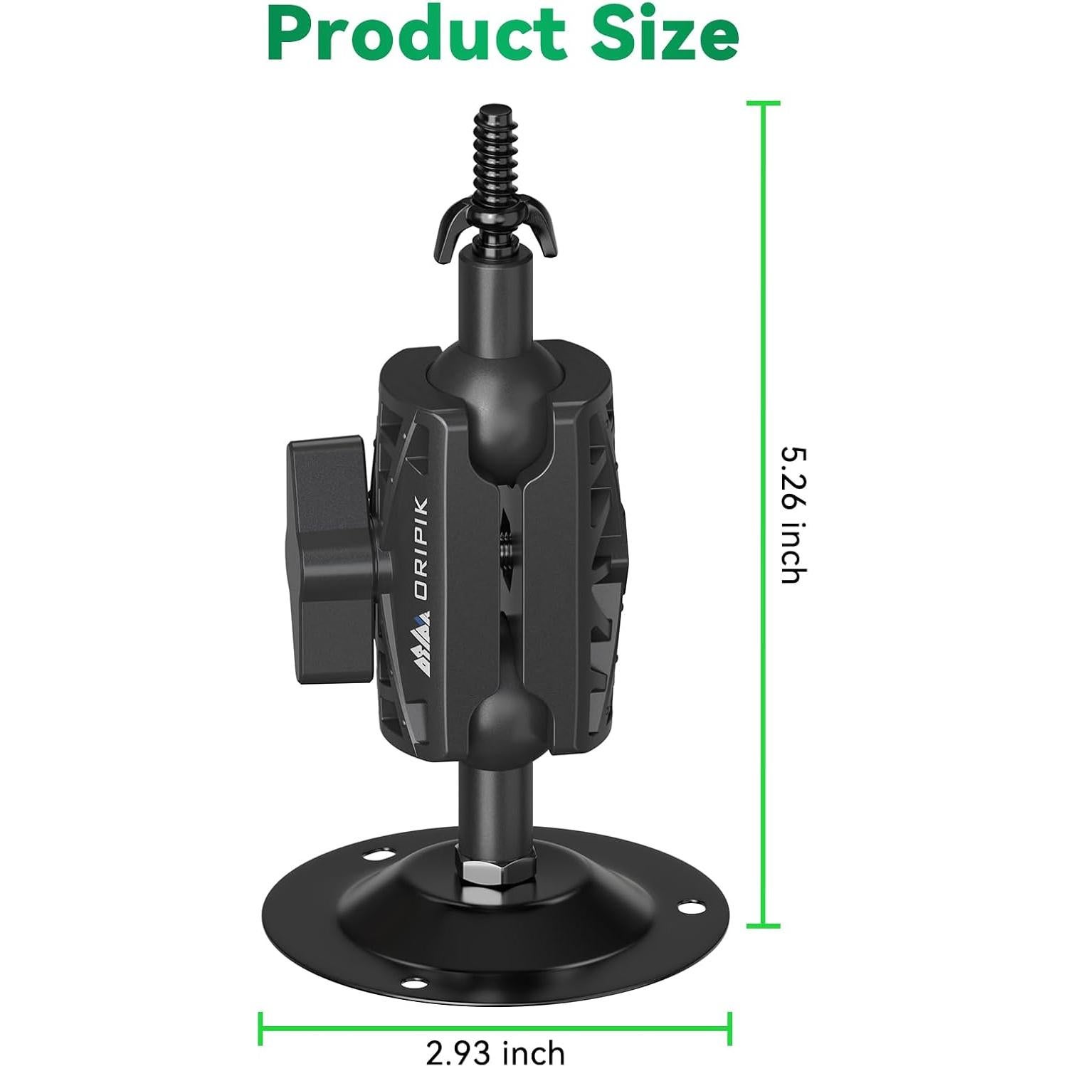 Soporte de Pared Ajustable ORIPIK para Cámara 360° - 2 Paquetes