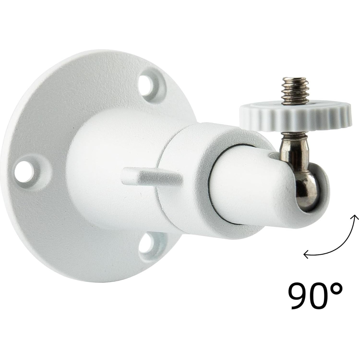 Soporte de Pared para Cámara de Seguridad NVRTTRR Blanco 2 Pzs