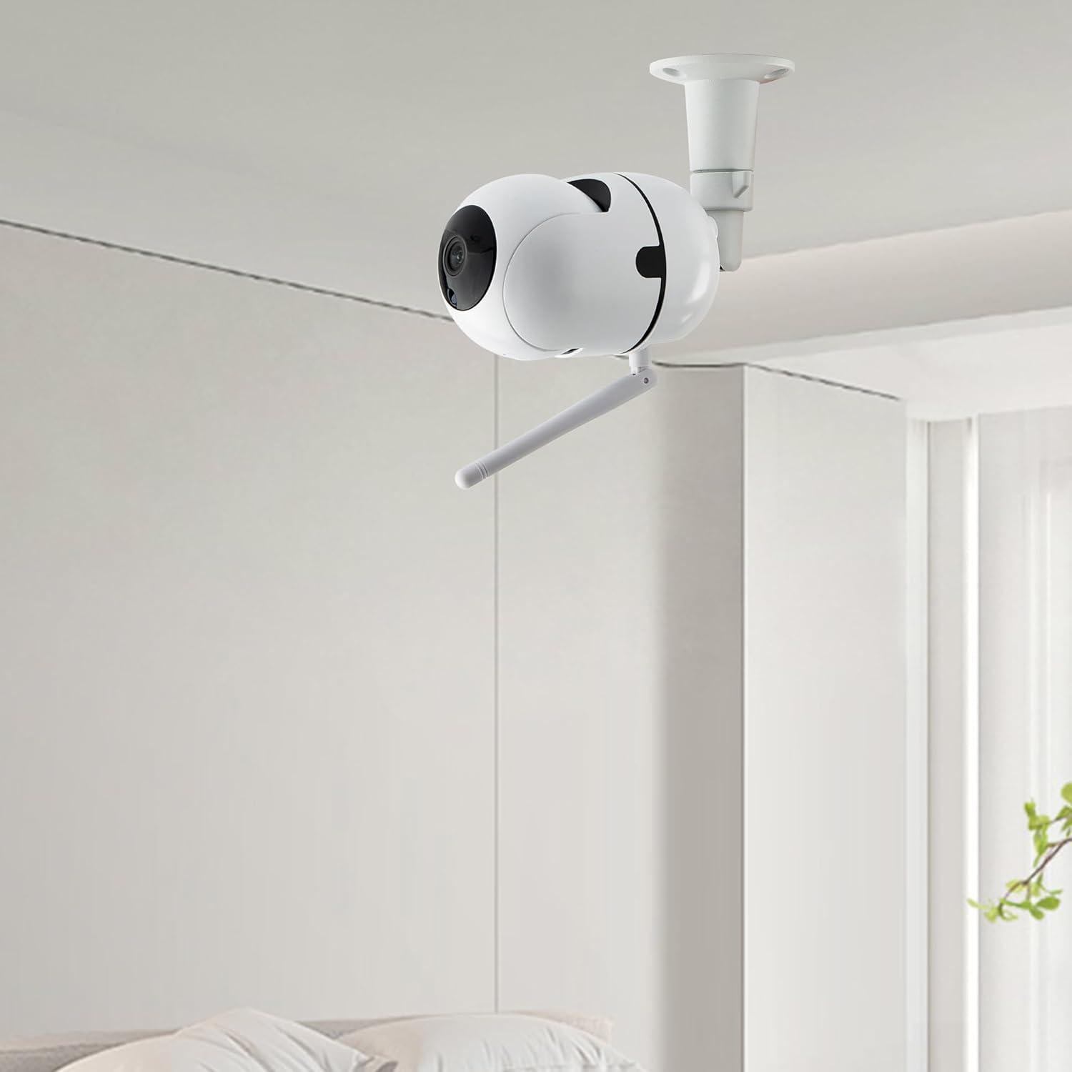 Soporte de Pared para Cámara de Seguridad NVRTTRR Blanco 2 Pzs