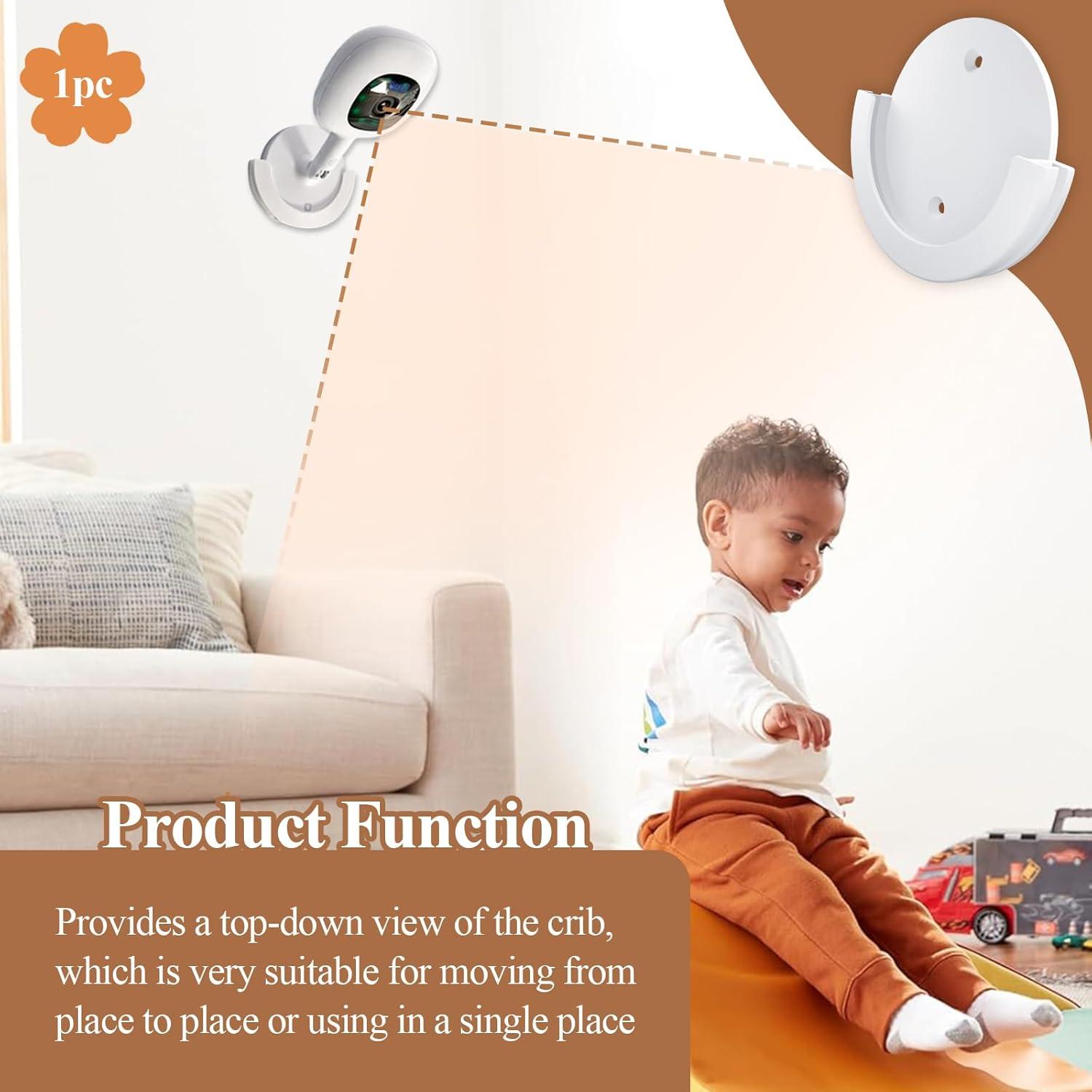 Soporte de Pared Redondo Blanco Ctuoptuo para Cámara Nanit