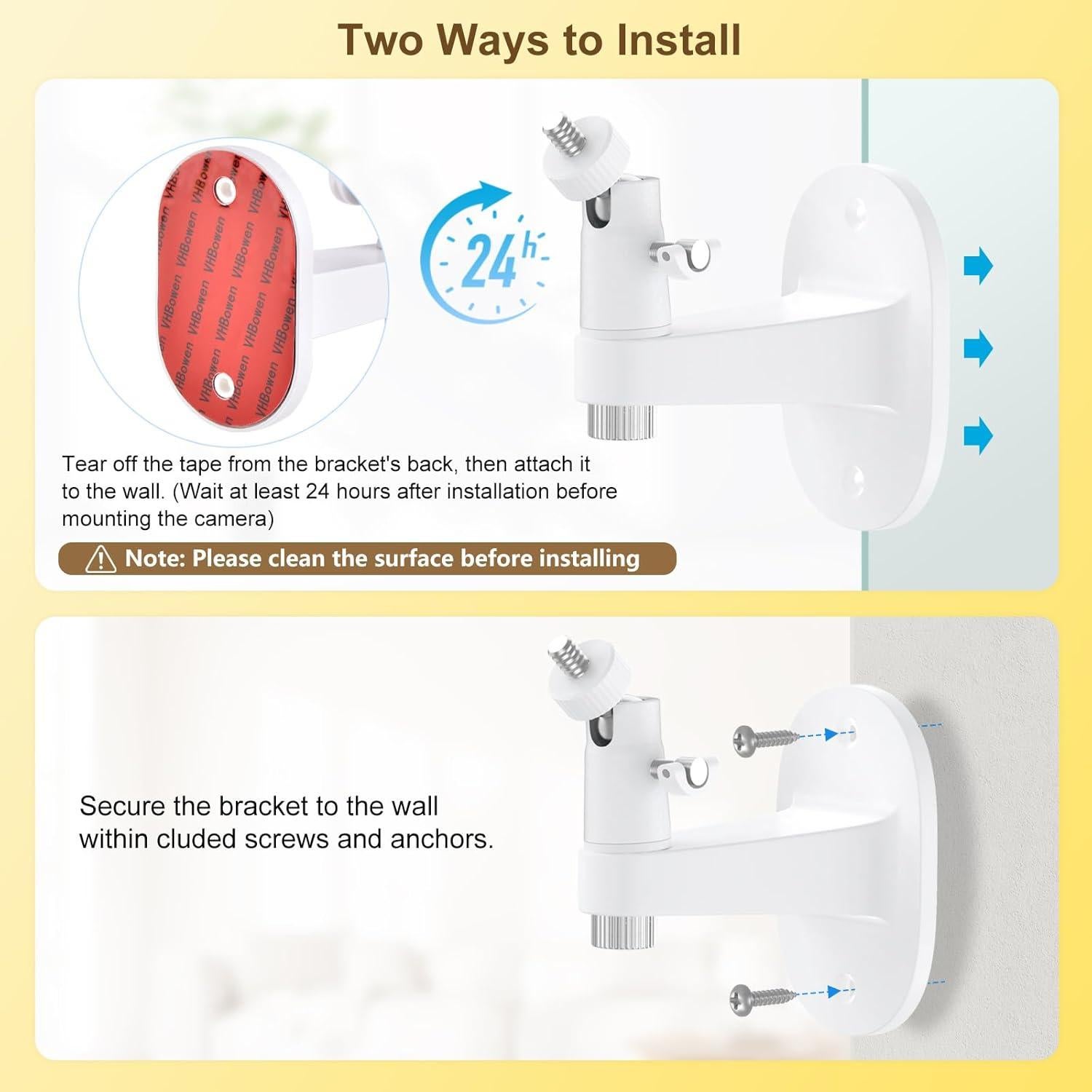 Soporte Ajustable para Monitor de Bebé HelloBaby y ANMEATE
