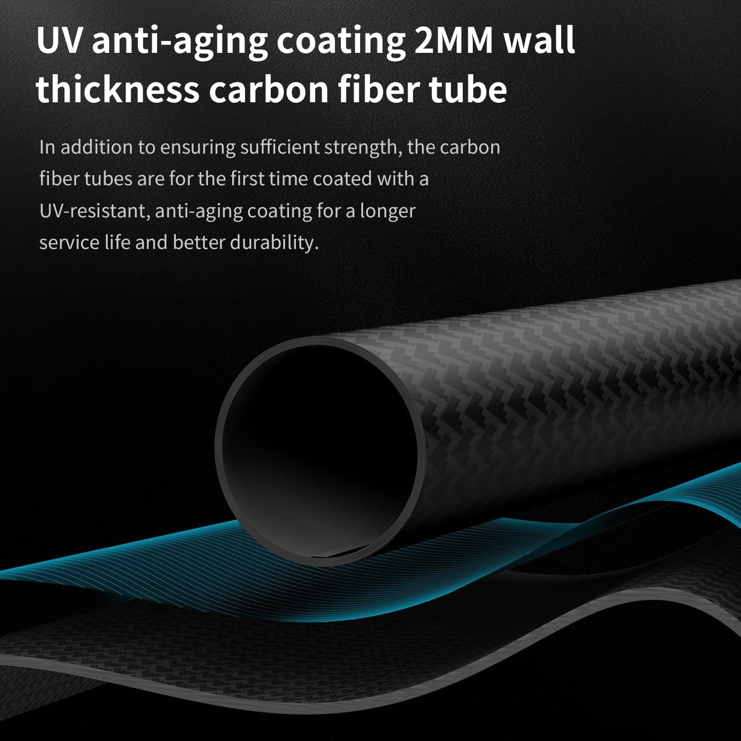 Monopod de cámara COMAN M1V5 170 cm con cabeza fluida V5