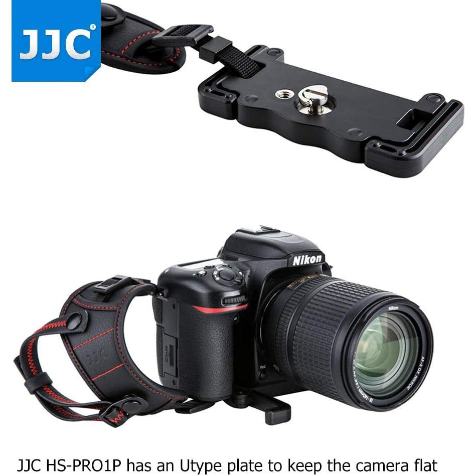 Correa de Mano JJC para Cámara DSLR Ajustable Rojo