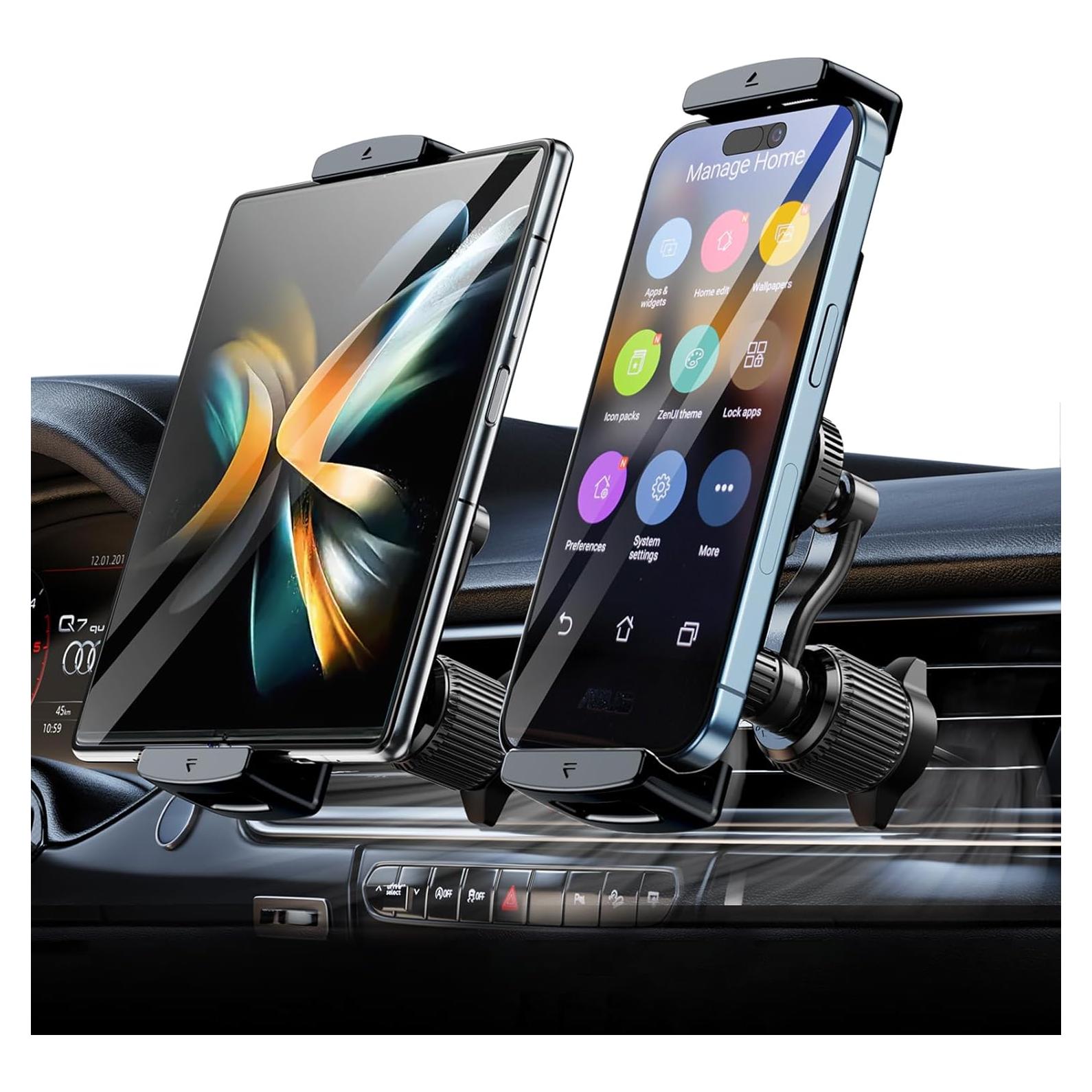 Soporte para coche xuenair Z Fold 7/6/5/4/3/2 y iPad Mini