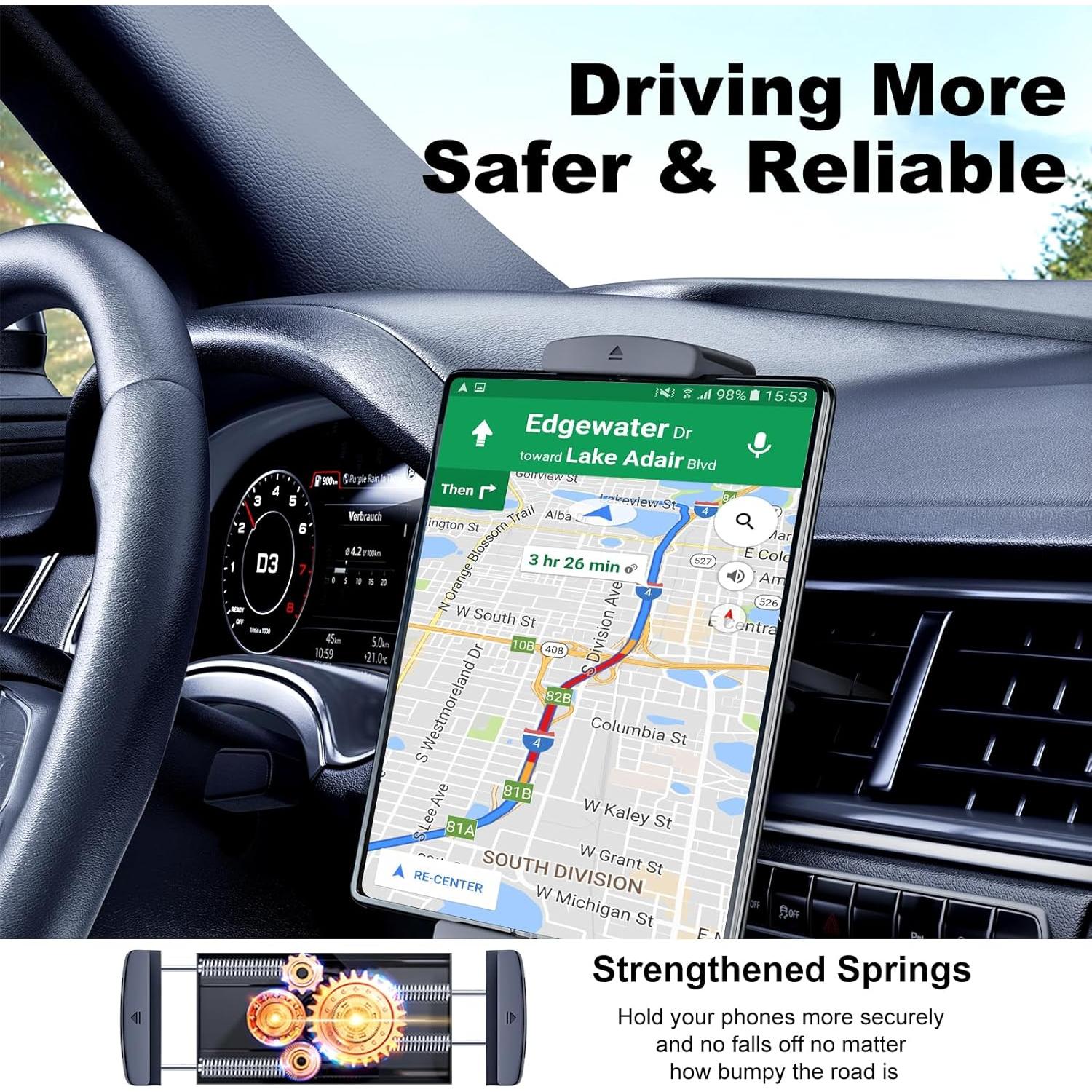 Soporte para coche xuenair Z Fold 7/6/5/4/3/2 y iPad Mini