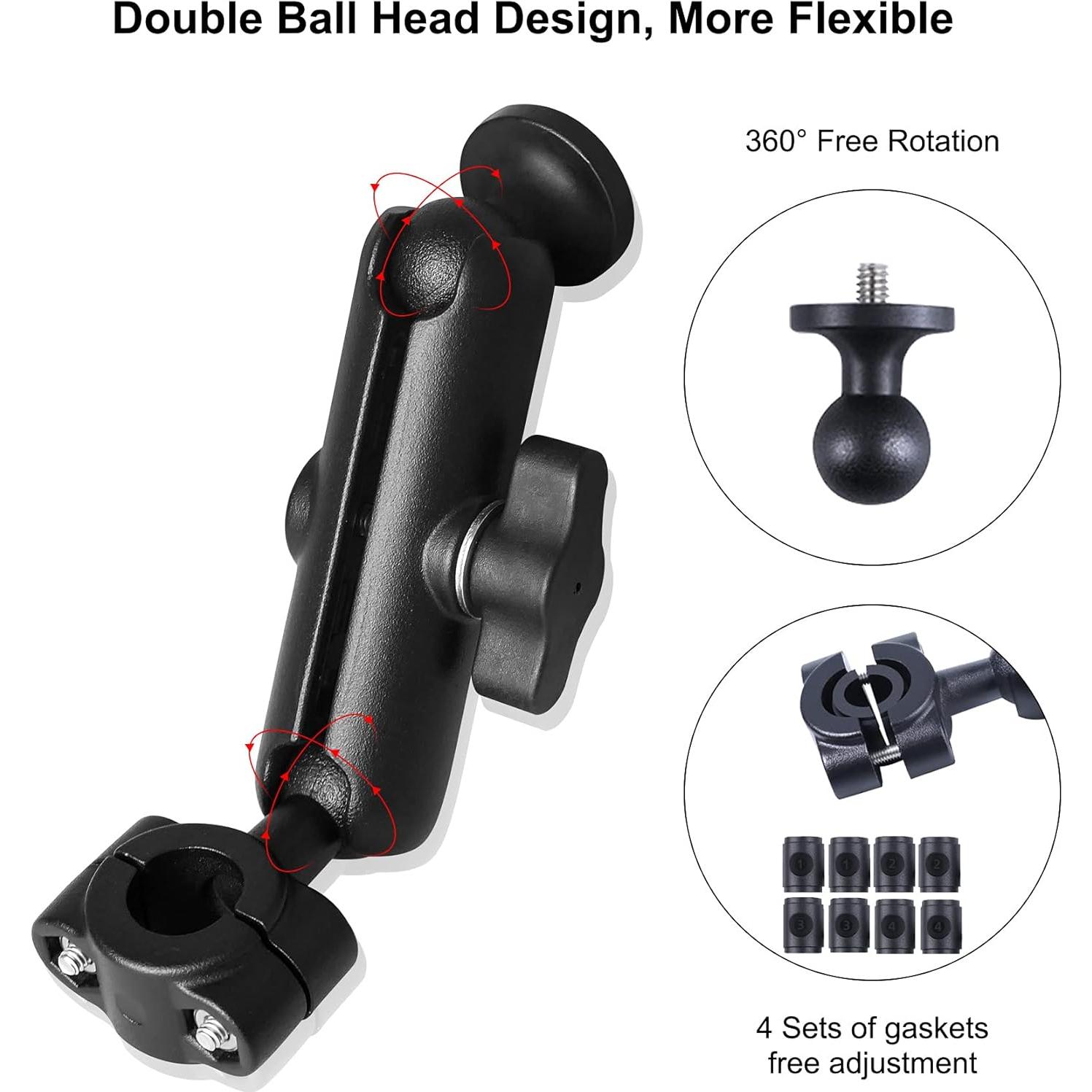 Soporte para cámara Dash 360° AUGREX para GoPro y más