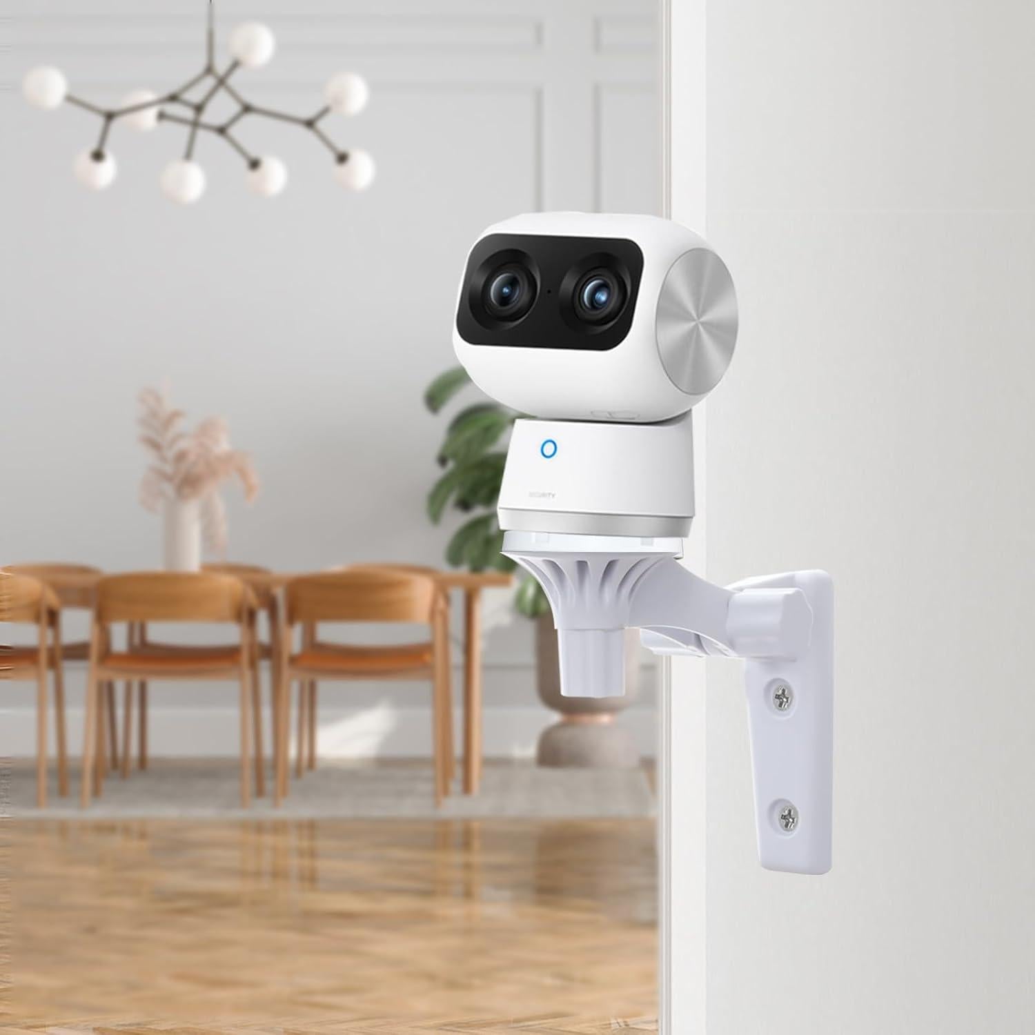 Soporte Ajustable para Cámara Eufy Security Indoor Cam S350 - Blanco
