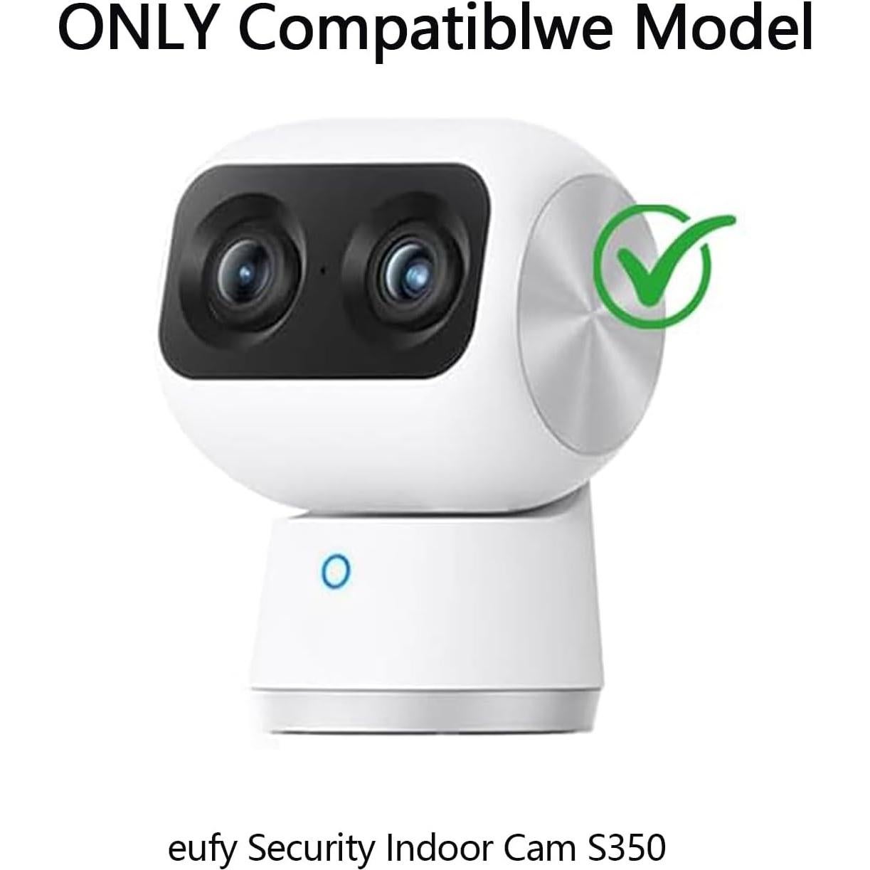 Soporte Ajustable para Cámara Eufy Security Indoor Cam S350 - Blanco