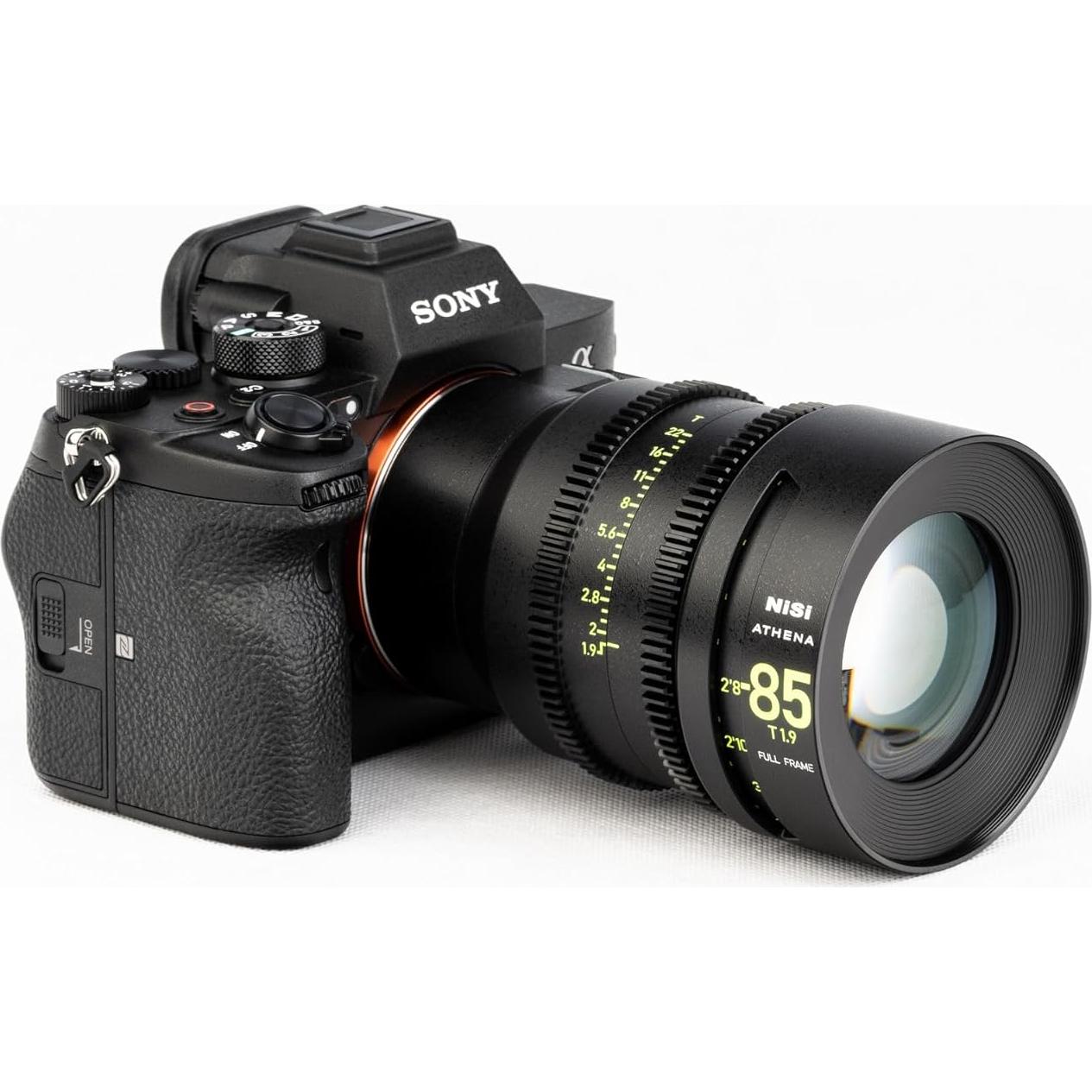 Lente de Cine NiSi Athena 35mm T1.9 Montura E Full Frame