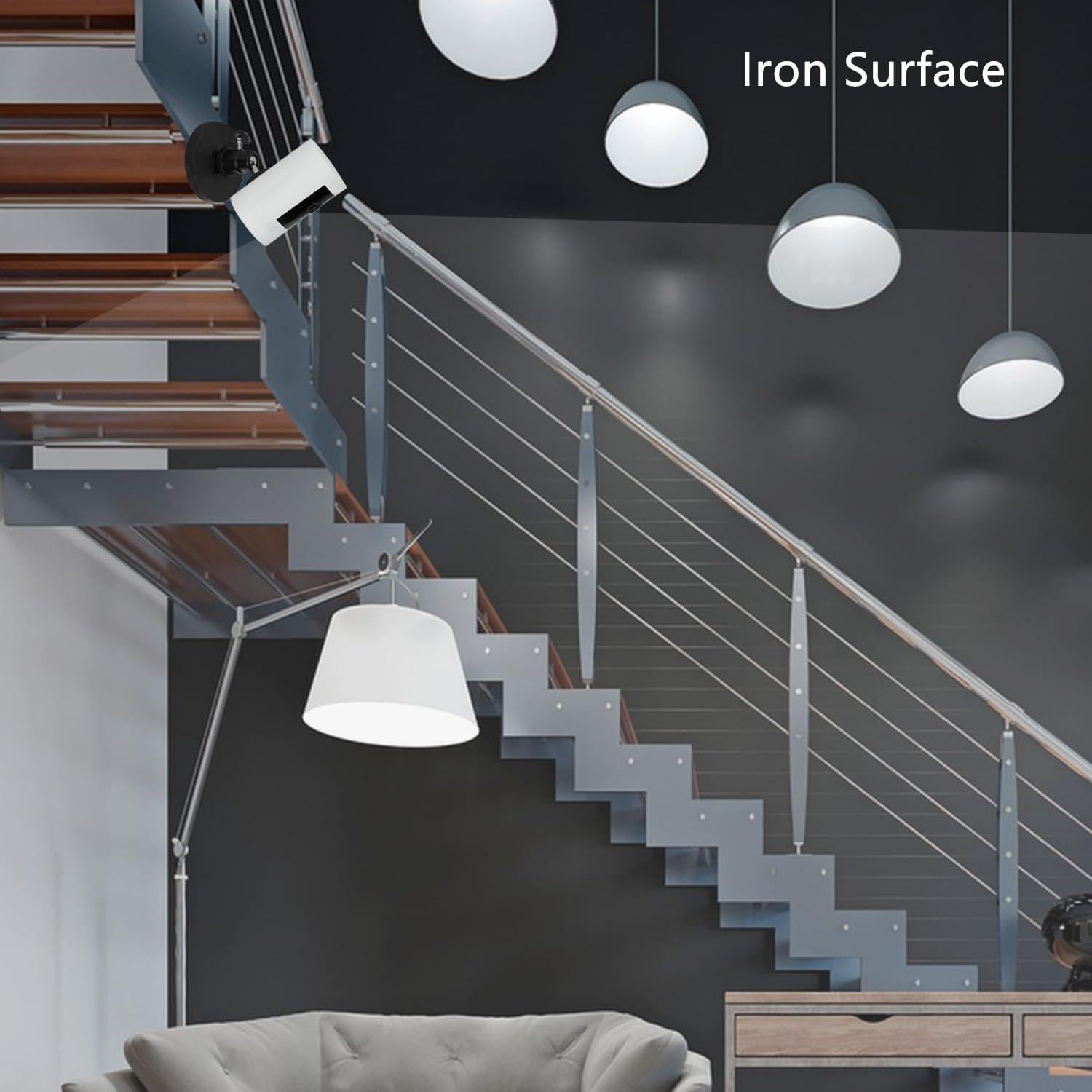 Soporte Magnético TEKCAM para Cámara Ring Stick Up - Paquete de 2