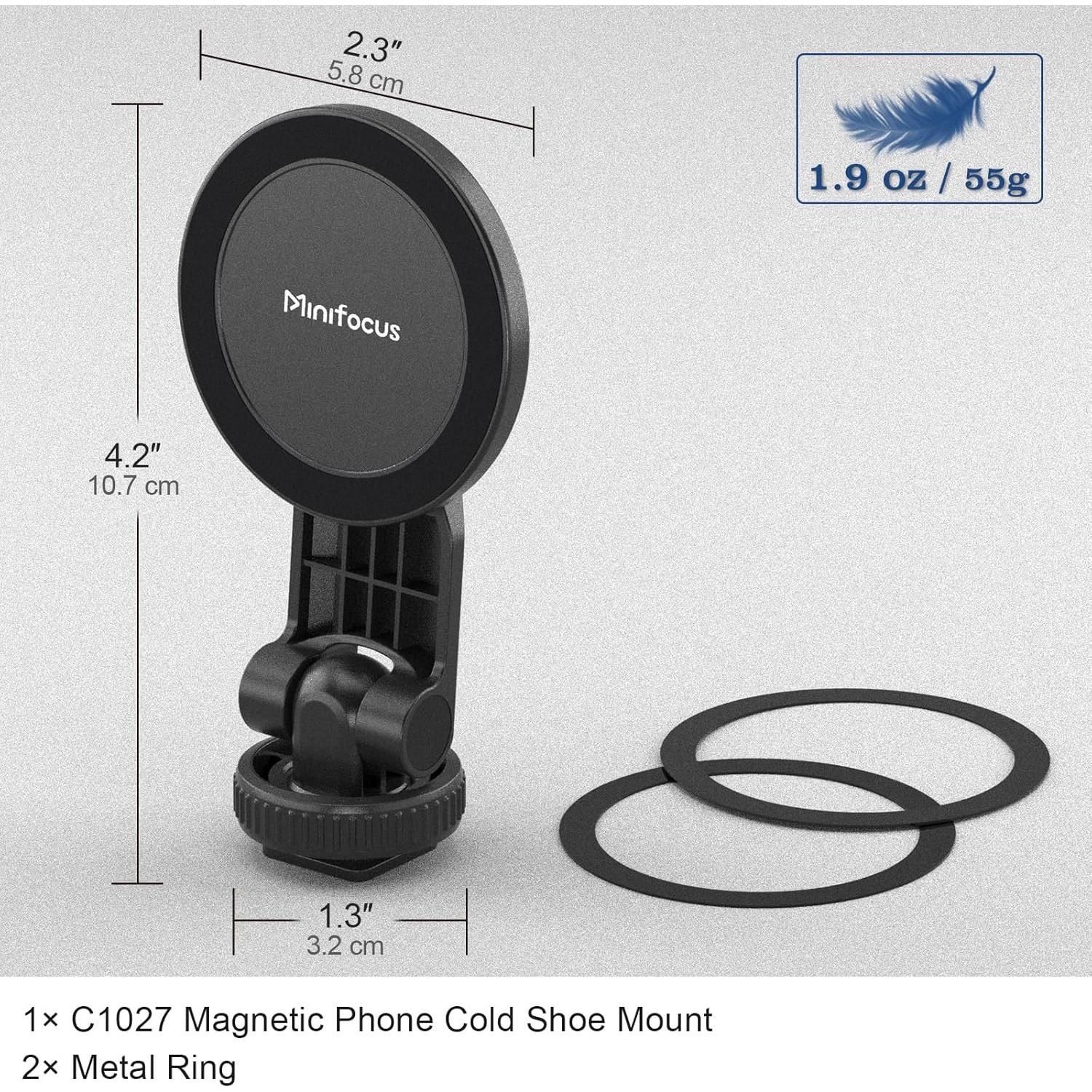 Soporte de trípode magnético Minifocus para iPhone 17/16/15/14/13