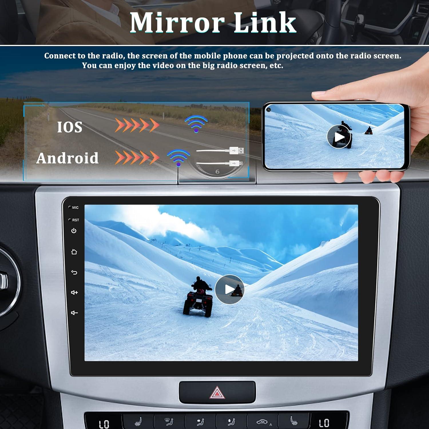 Estéreo de Coche Android 10" AMprime 1+32GB Bluetooth GPS