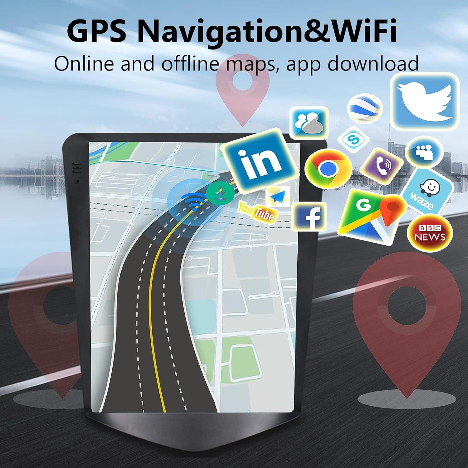 Estéreo de Coche Android Podofo 9.7" para Chevrolet Cruze 2009-2015