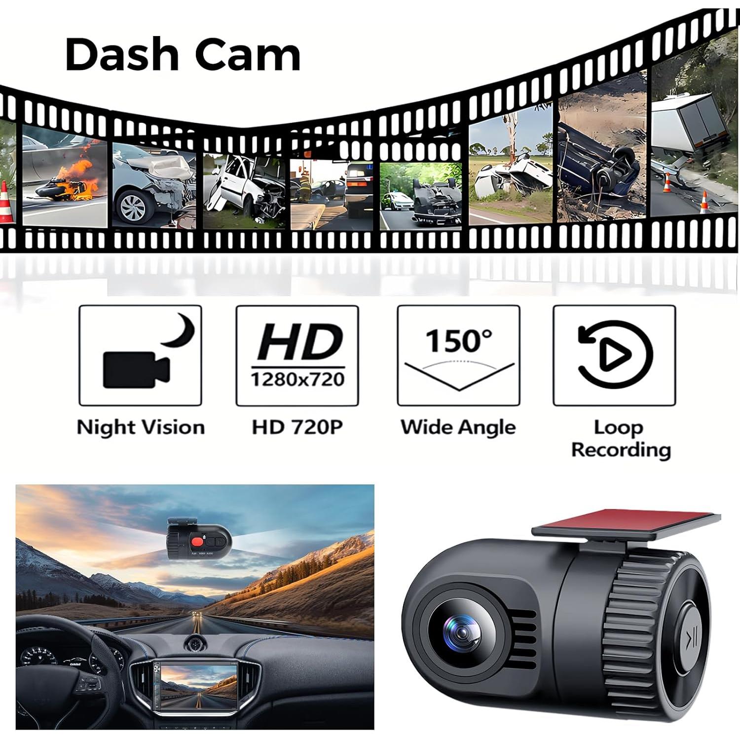 Estéreo Doble Din SJOYBRING 7" con CarPlay y Android Auto