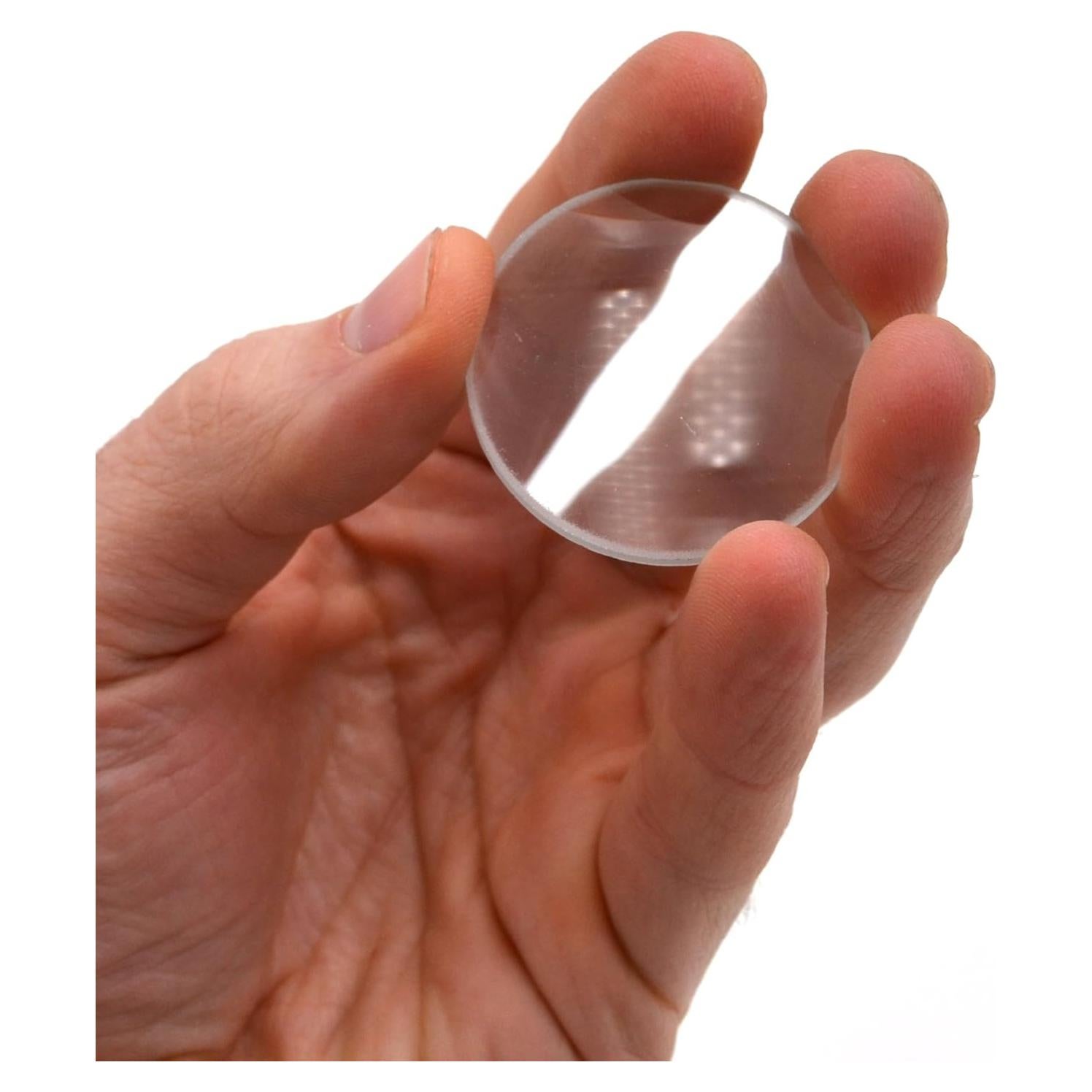 Lente Convexa Doble EISCO 150mm Longitud Focal 38mm Diámetro