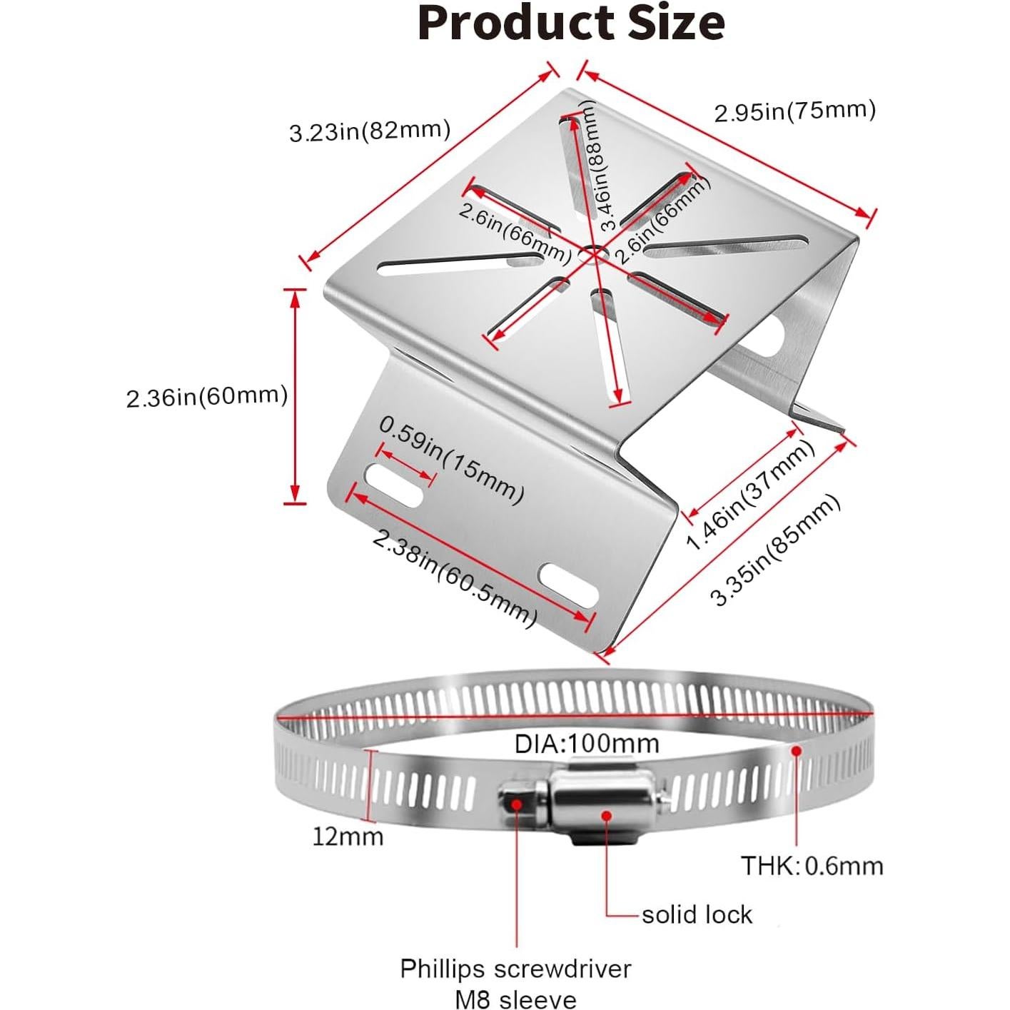 Soporte de Montaje en Poste Tonton para Eufy SoloCam S340/E30