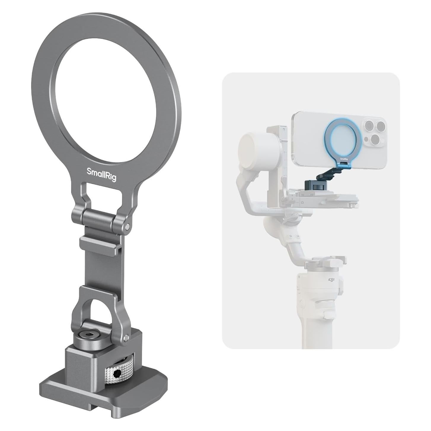 Soporte de Teléfono Metal SMALLRIG 5339 para DJI RS 4 Mini