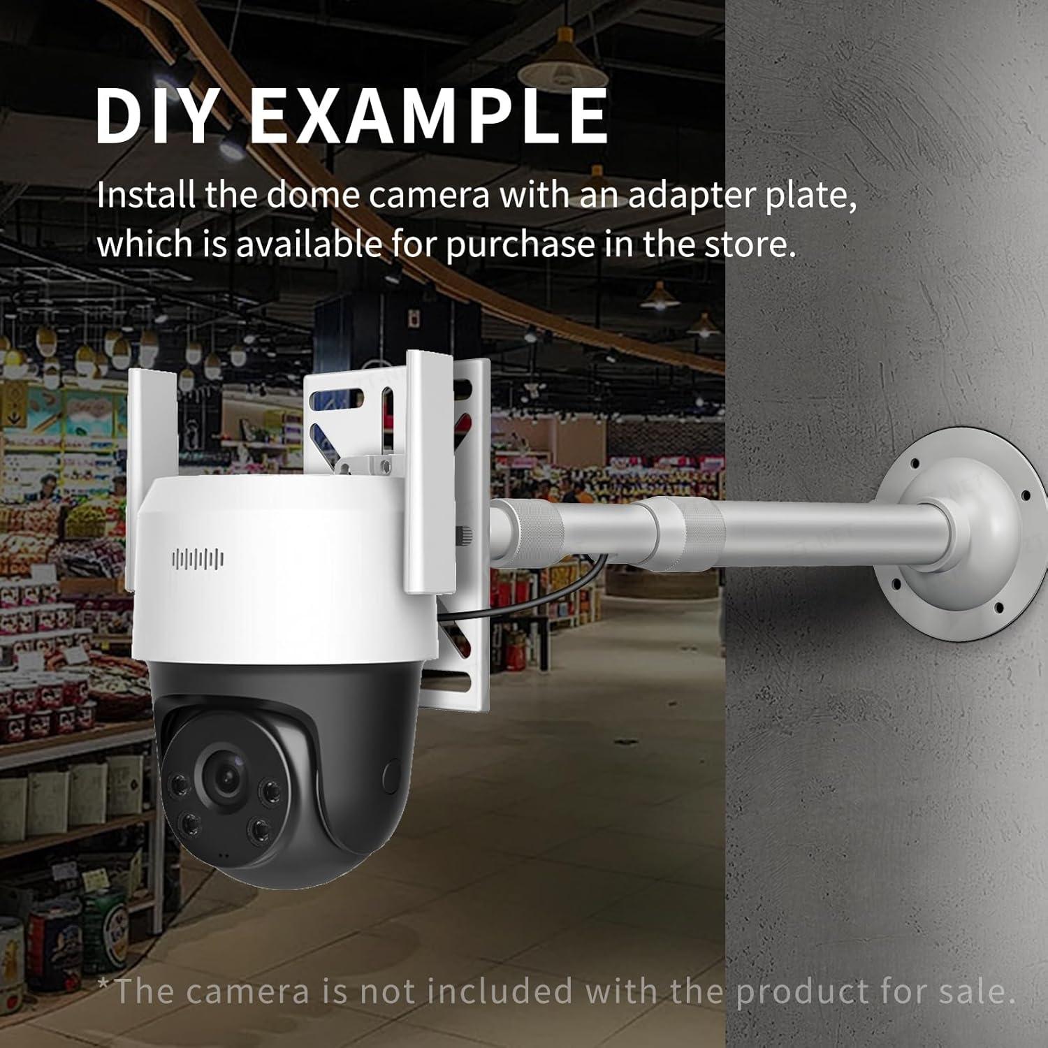 Soporte Ajustable para Cámara de Vigilancia ZT-NET 30-60cm