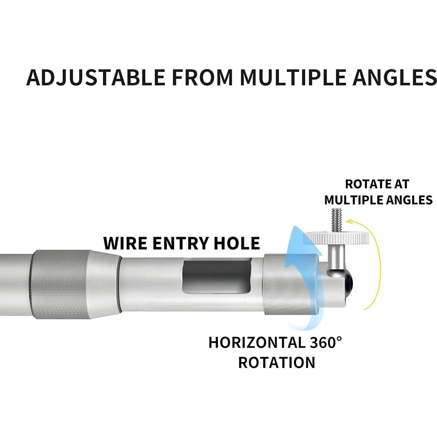 Soporte Ajustable para Cámara de Vigilancia ZT-NET 30-60cm