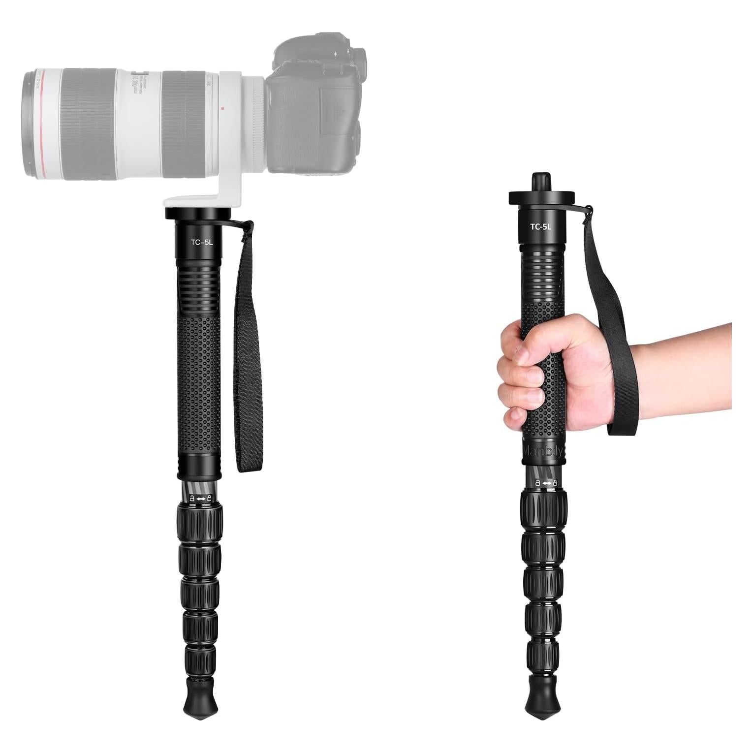 Monopod de Cámara TONYBOO TC-5L Fibra de Carbono 154.9 cm