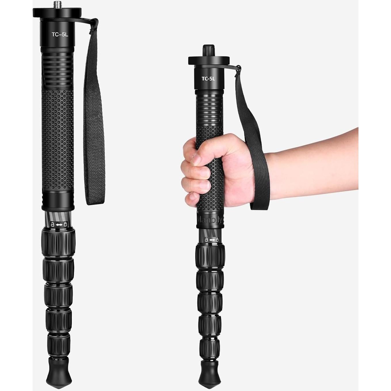 Monopod de Cámara TONYBOO TC-5L Fibra de Carbono 154.9 cm