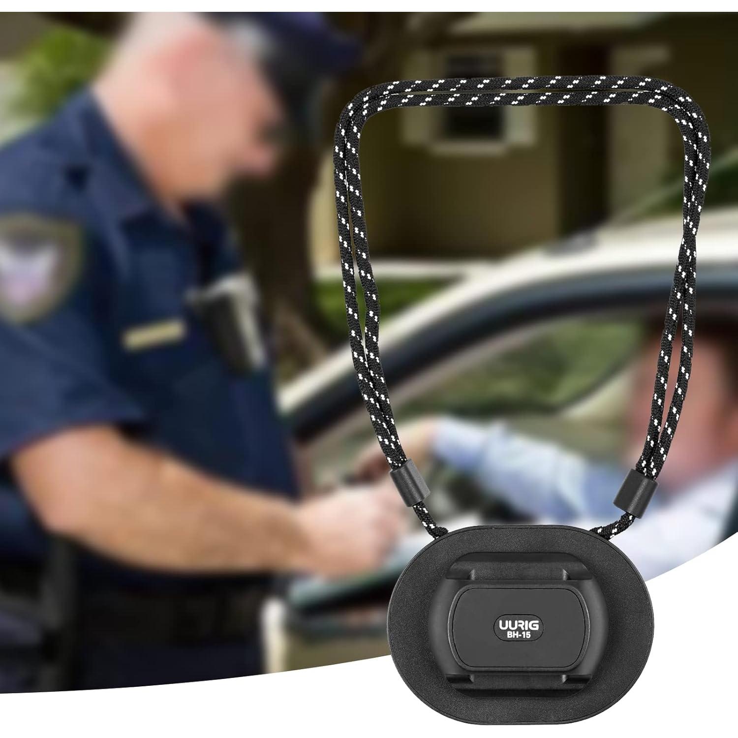 Soporte Magnético para Cámara Corporal ERYUE BH-15 Negro