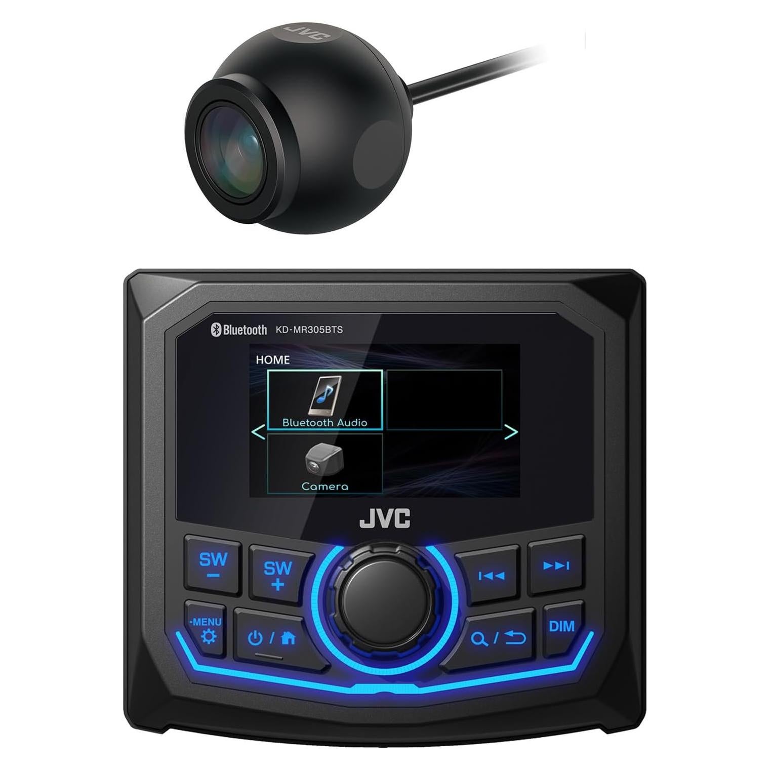 Radio Digital JVC KD-MR305BTS con Pantalla 2.7" USB Bluetooth