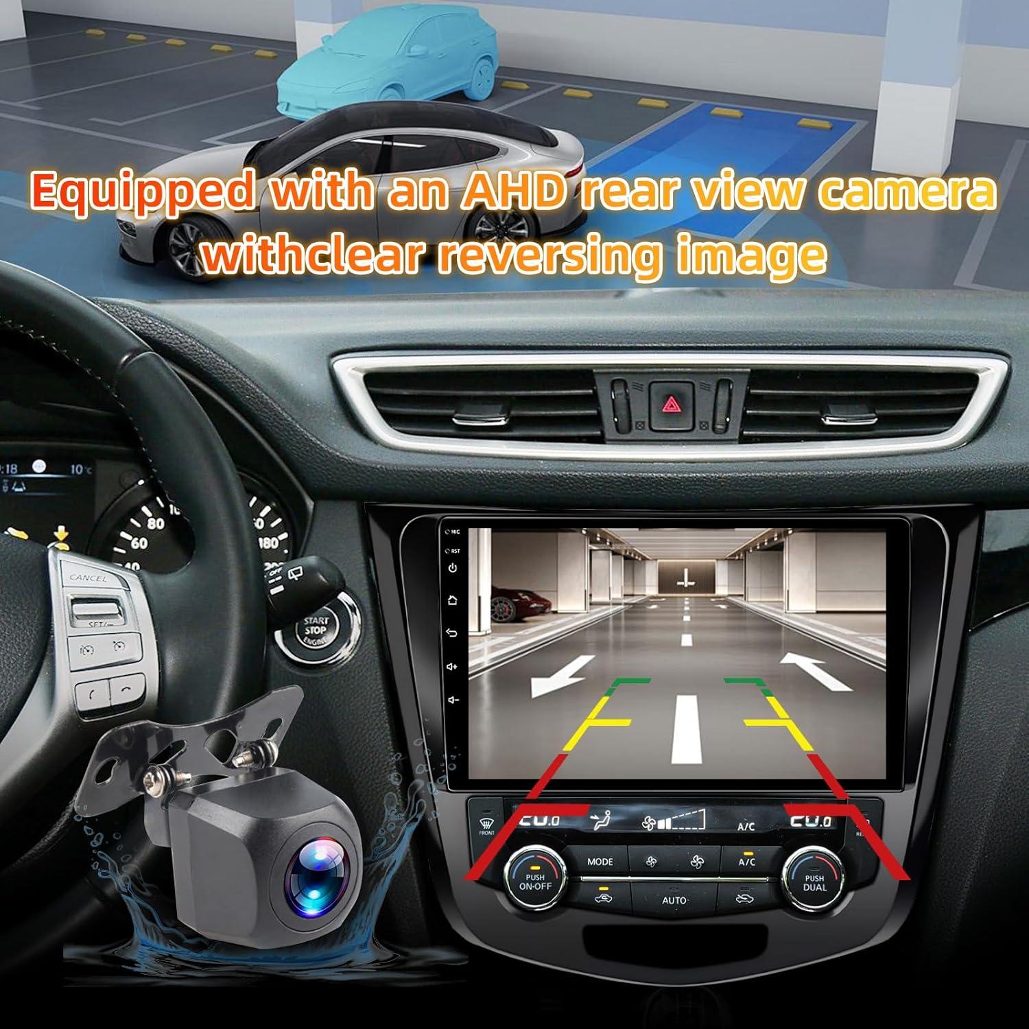 Estéreo para Coche FBINSE 10.1" Android 13 Nissan 2014-2018