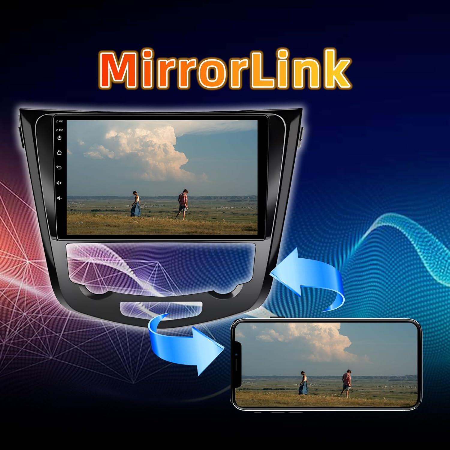 Estéreo para Coche FBINSE 10.1" Android 13 Nissan 2014-2018