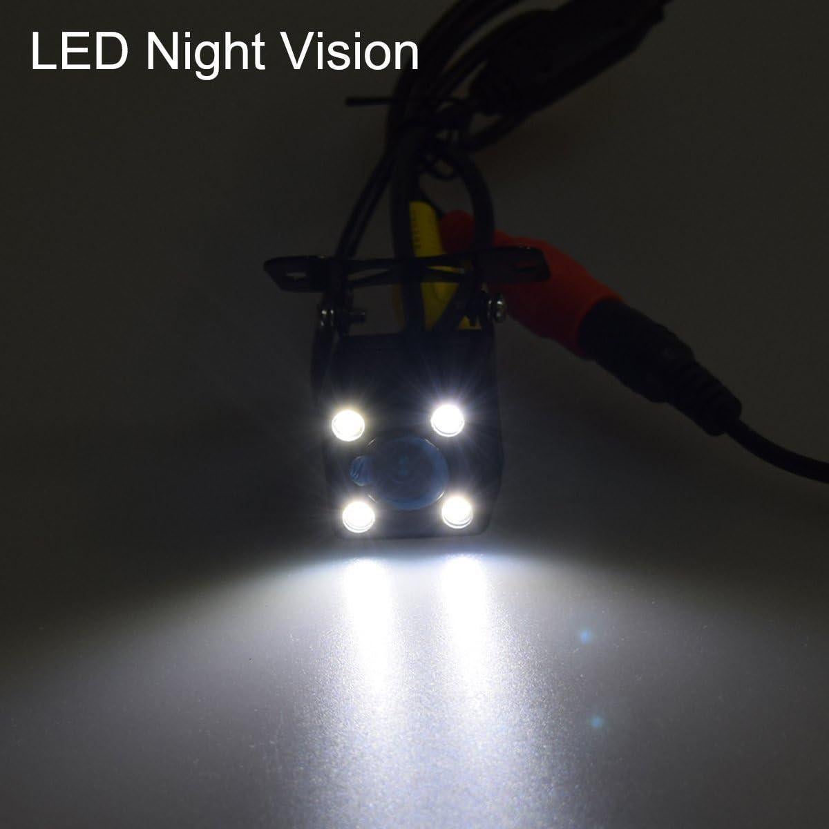 Cámara de Respaldo HD EKYLIN con LED Nocturna 170°