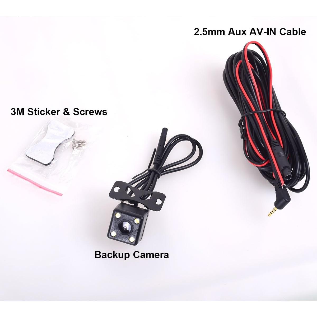 Cámara de Respaldo HD EKYLIN con LED Nocturna 170°